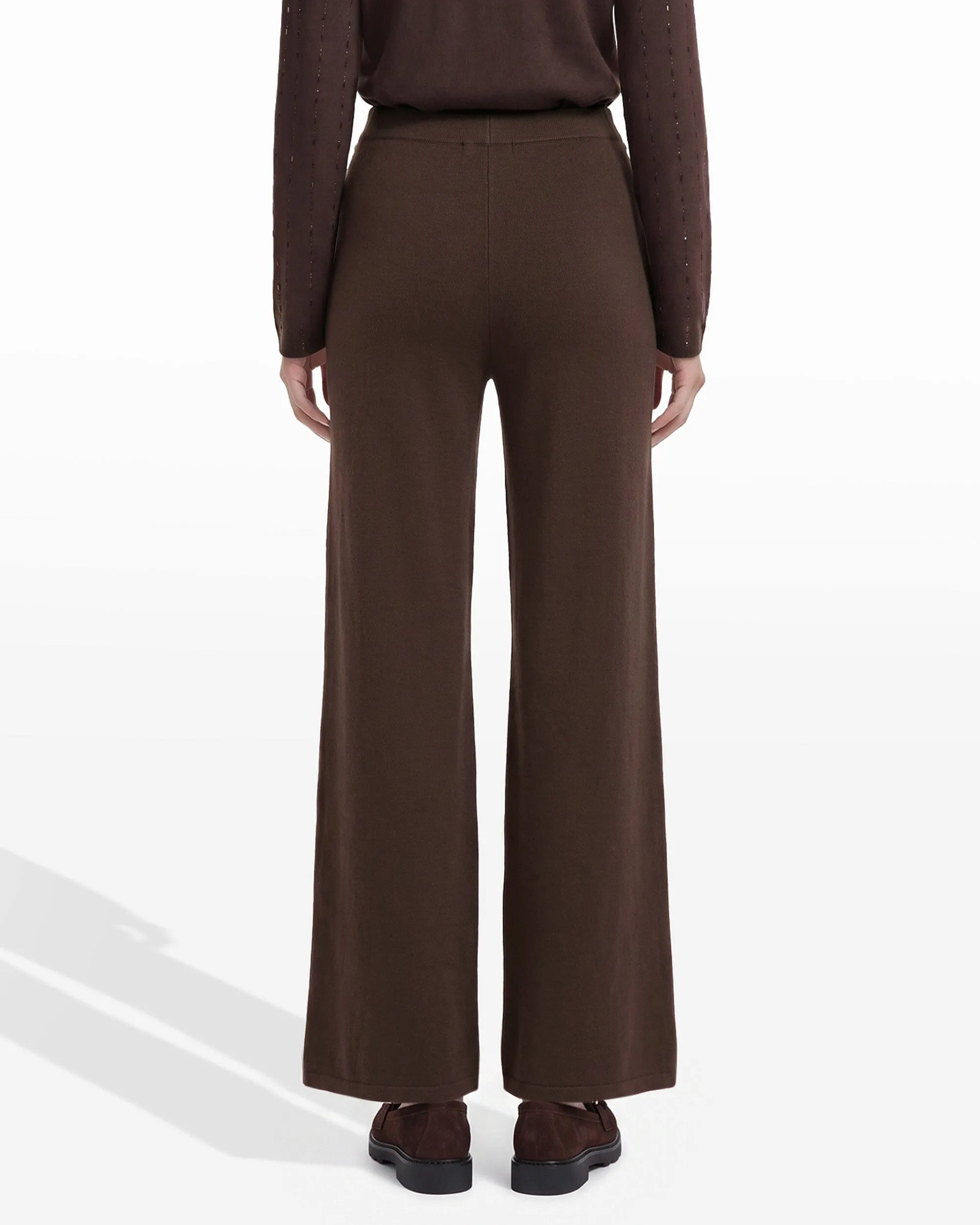 Heat Set Wide Leg Sweater Pant sold by Anne Klein product image thumbnail 2