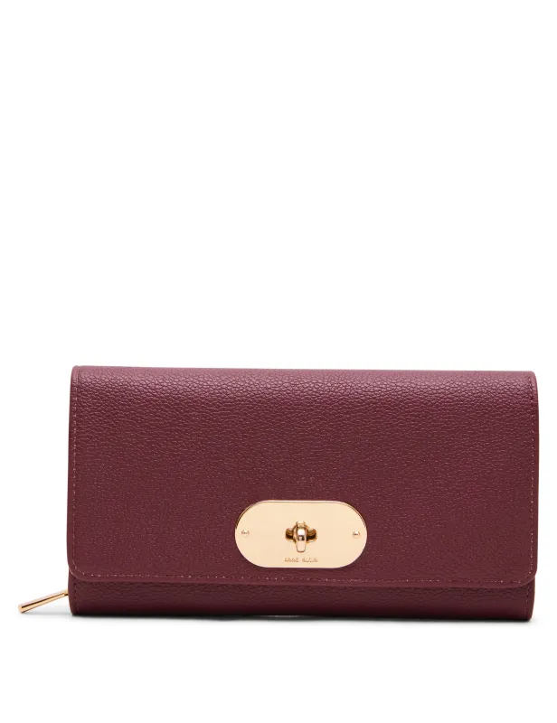 Oval Turnlock Boxed Wallet on Chain made by Anne Klein