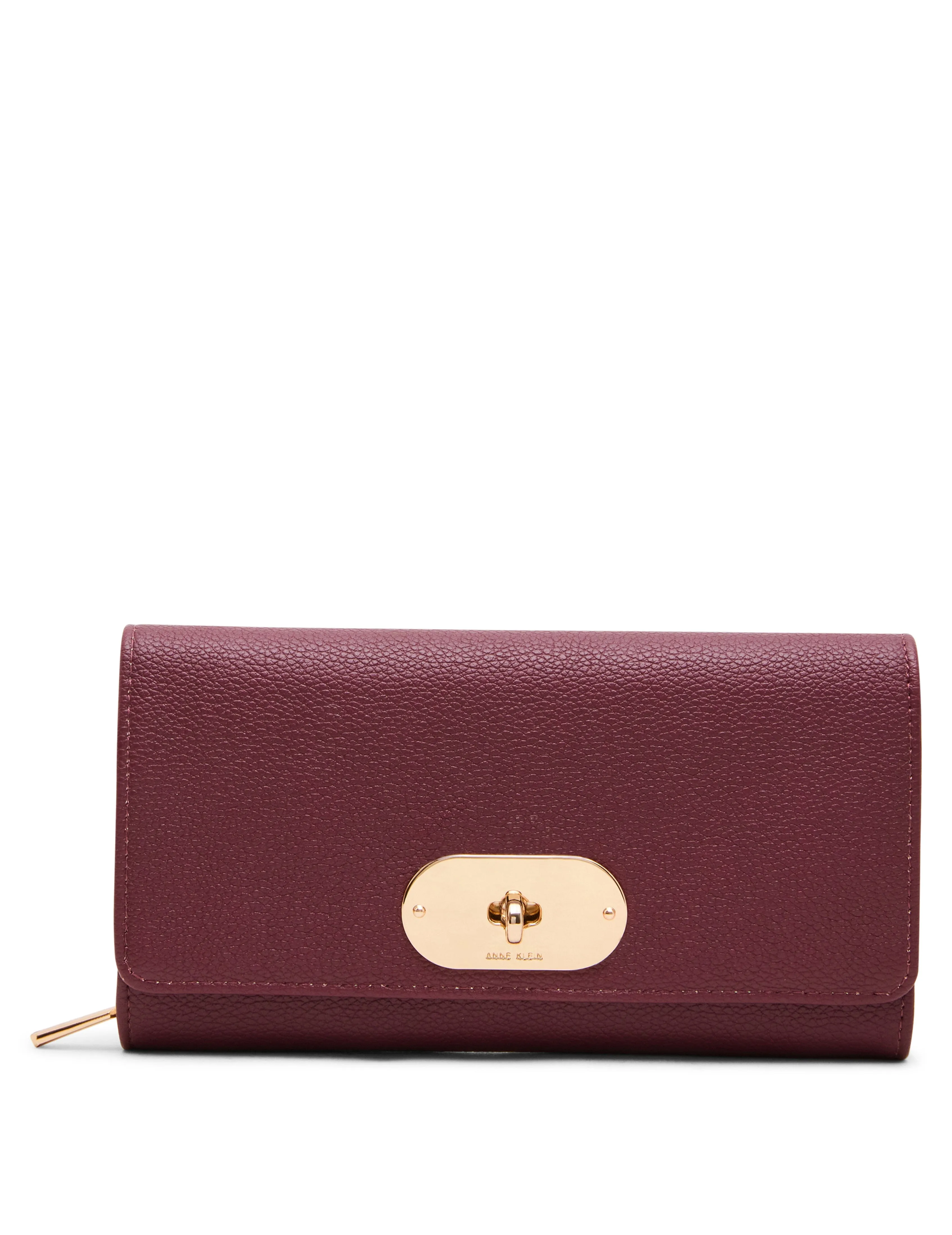 Oval Turnlock Boxed Wallet on Chain sold by Anne Klein