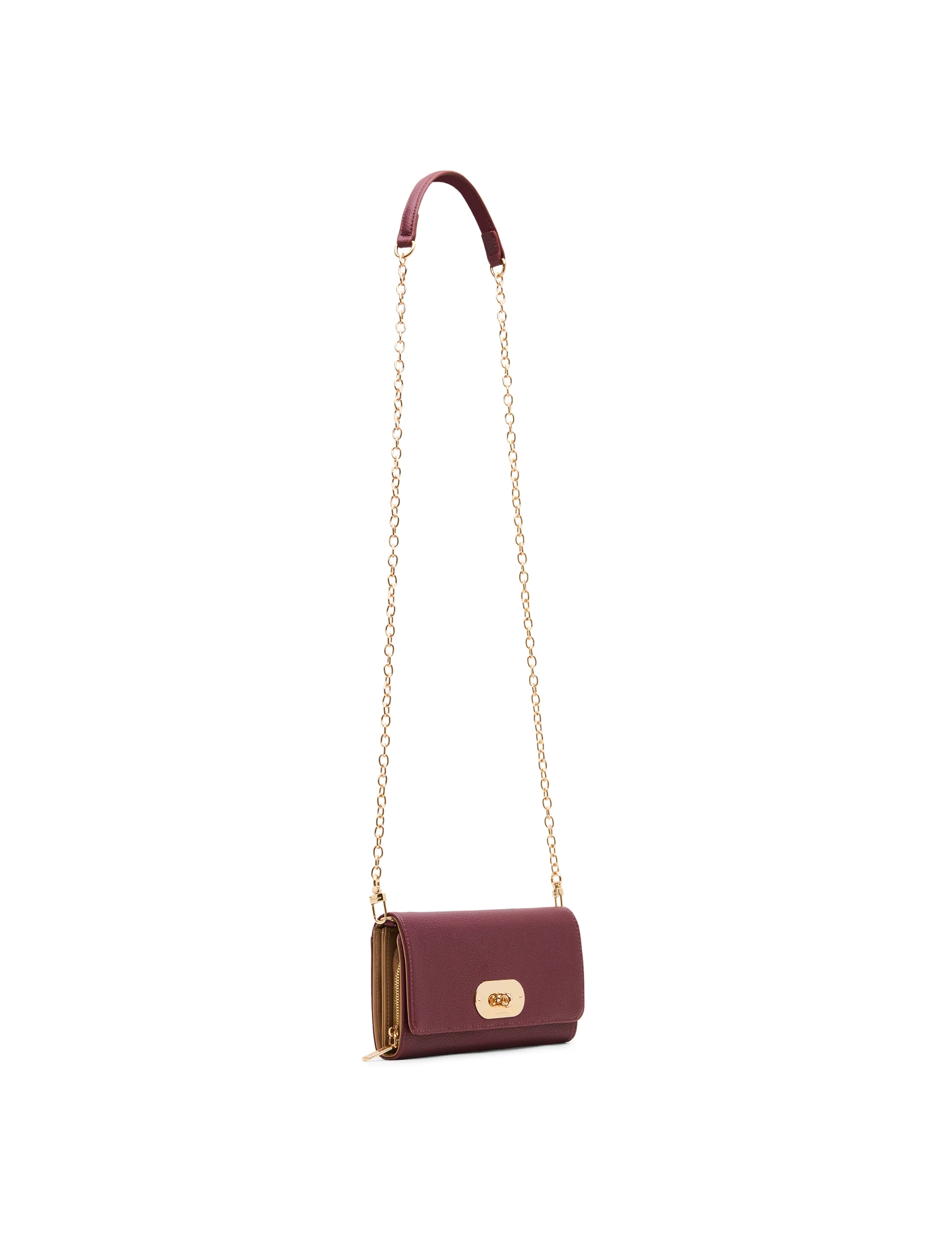 Oval Turnlock Boxed Wallet on Chain sold by Anne Klein product image thumbnail 3