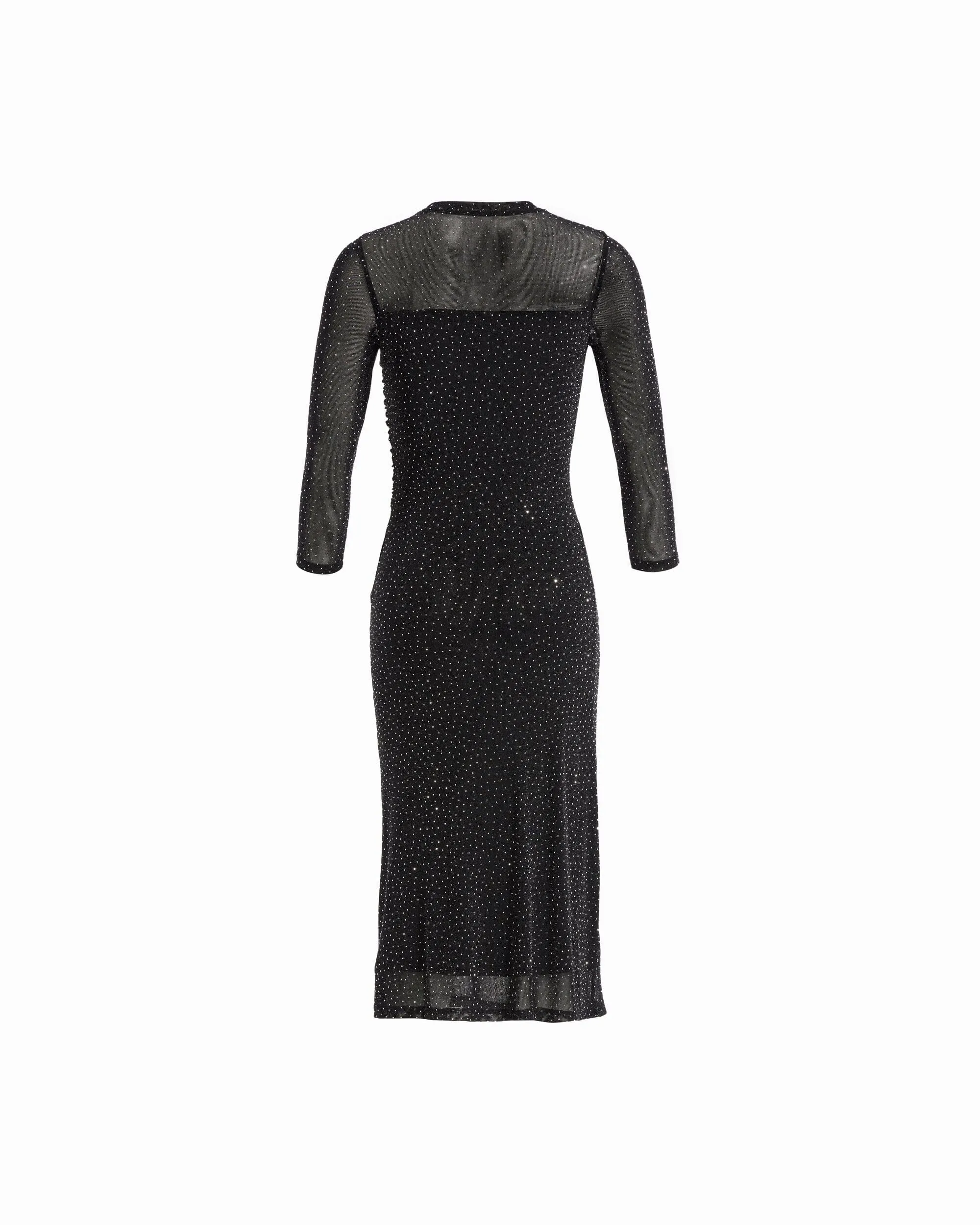 Sparkly Mesh Midi Dress sold by Anne Klein product image thumbnail 2