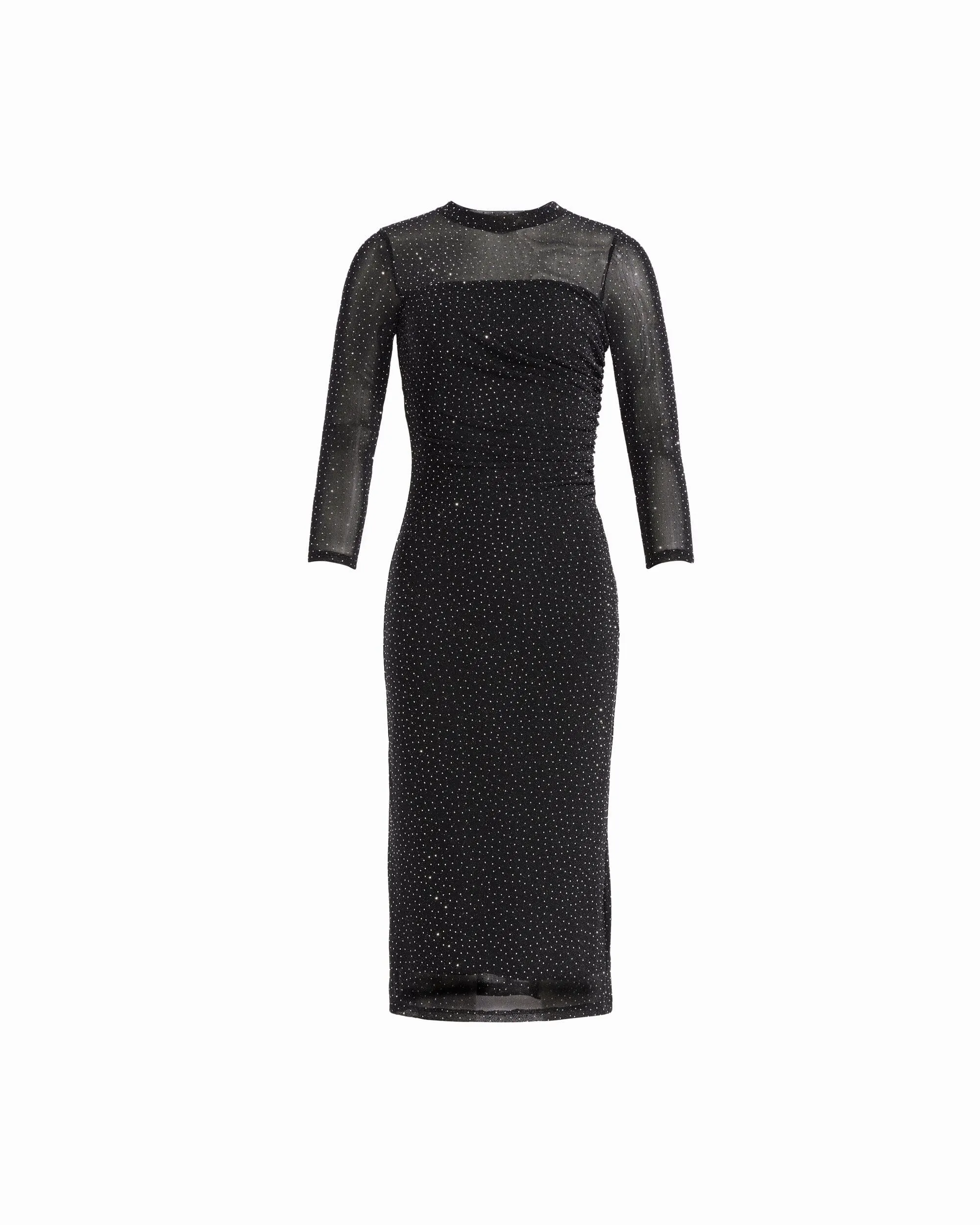Sparkly Mesh Midi Dress sold by Anne Klein