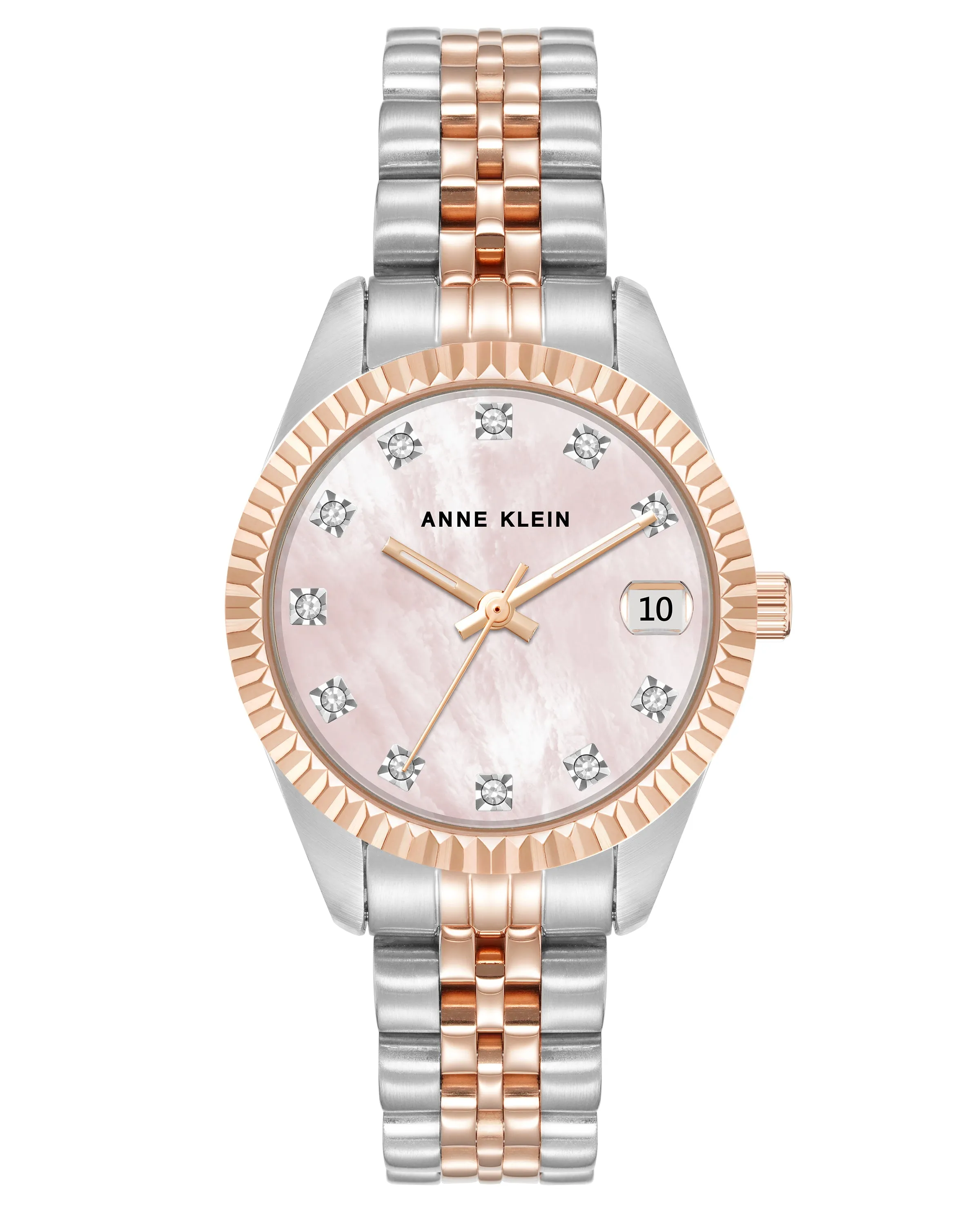 Crystal Accented Bracelet Watch sold by Anne Klein