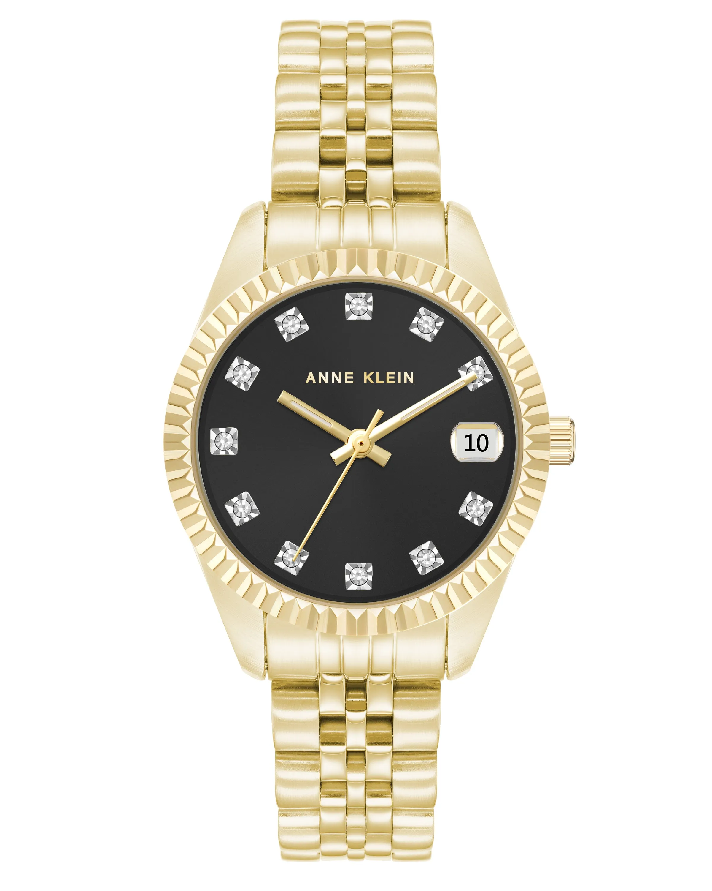 Crystal Accented Bracelet Watch sold by Anne Klein