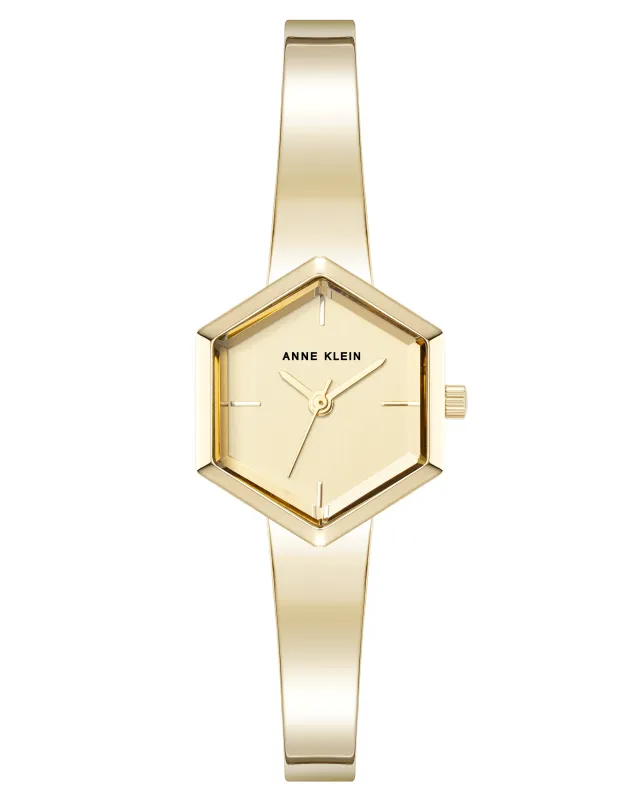 Bangle Bracelet Watch made by Anne Klein