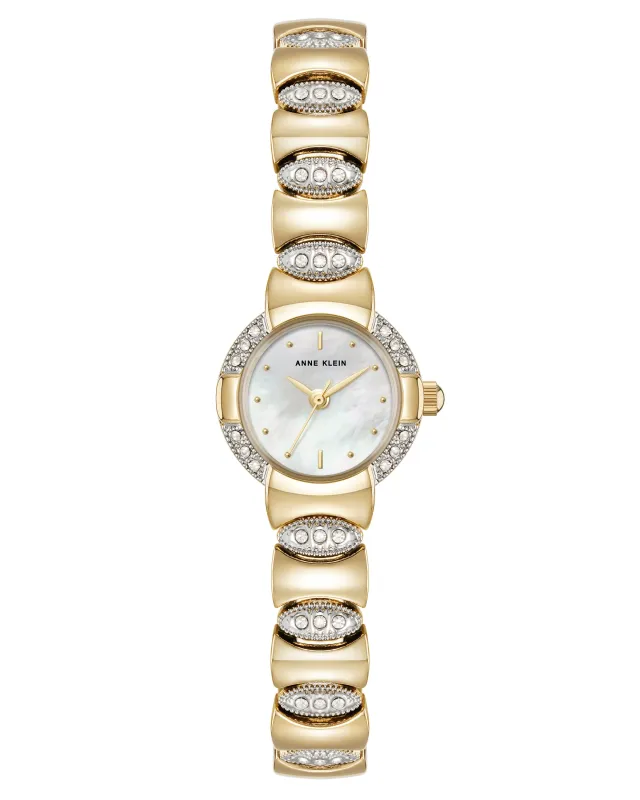Crystal Chain Bracelet Watch made by Anne Klein