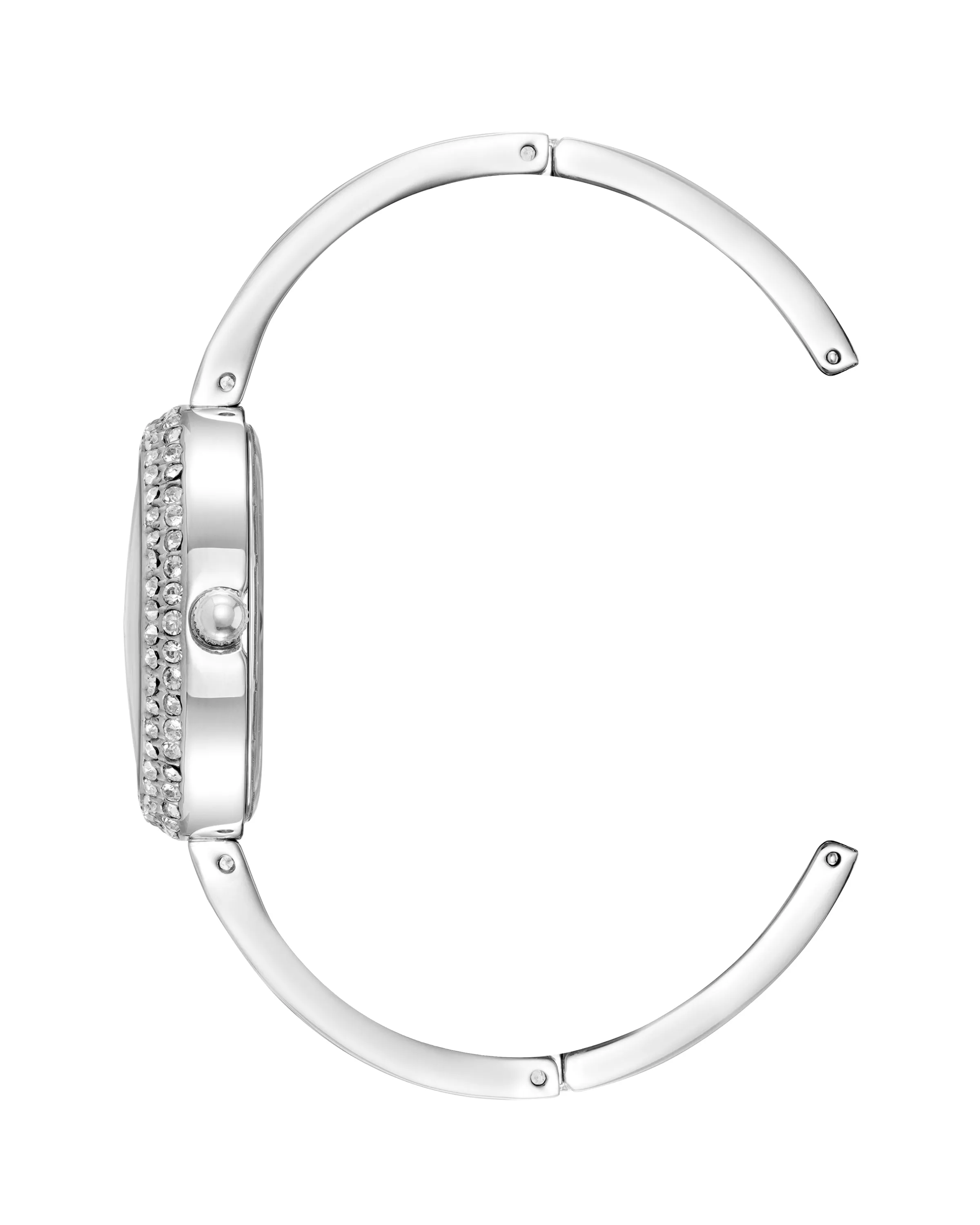 Crystal Accented Bangle Watch and Bracelet Set sold by Anne Klein product image thumbnail 3