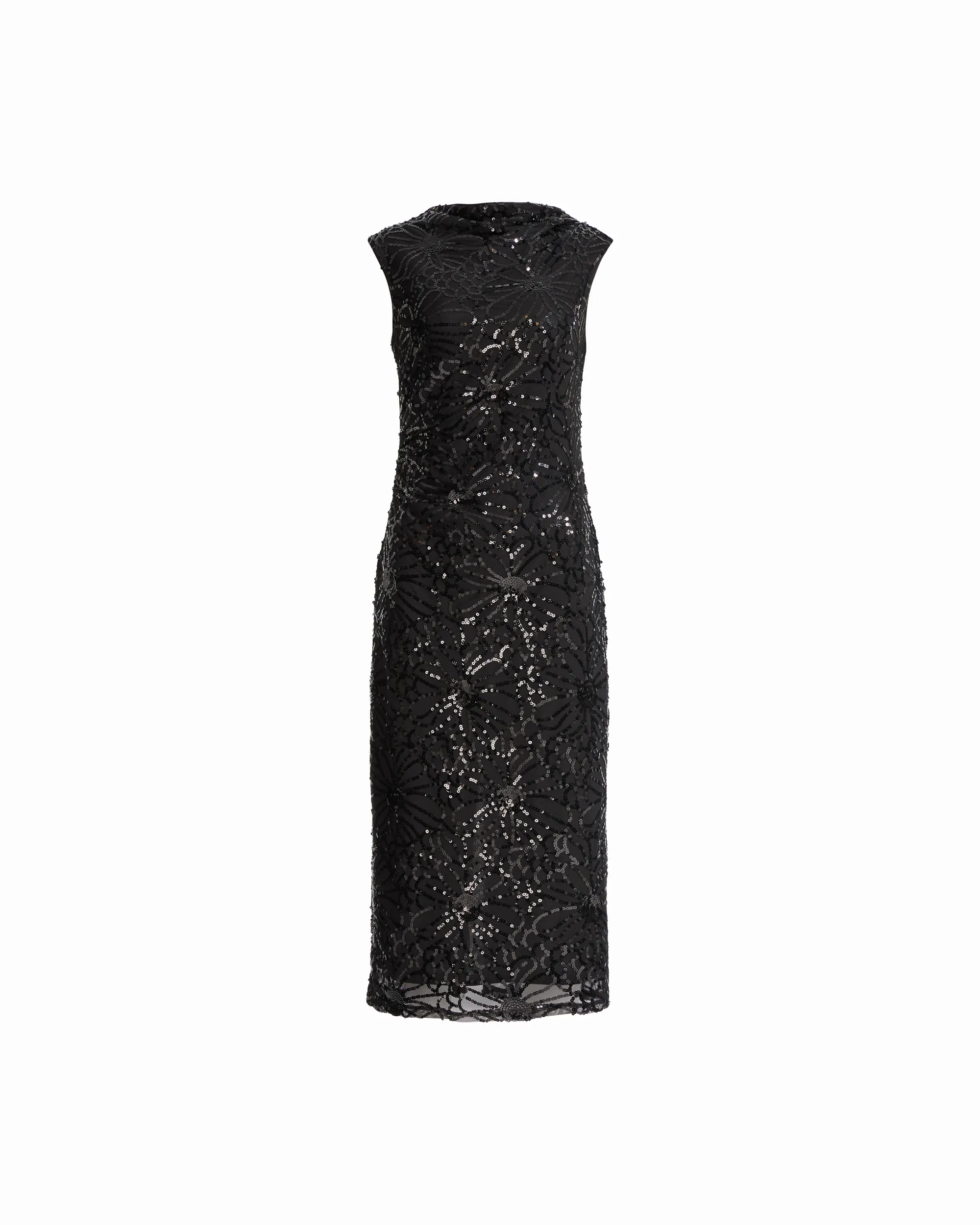 Sleeveless Draped Midi Dress sold by Anne Klein product image thumbnail 3