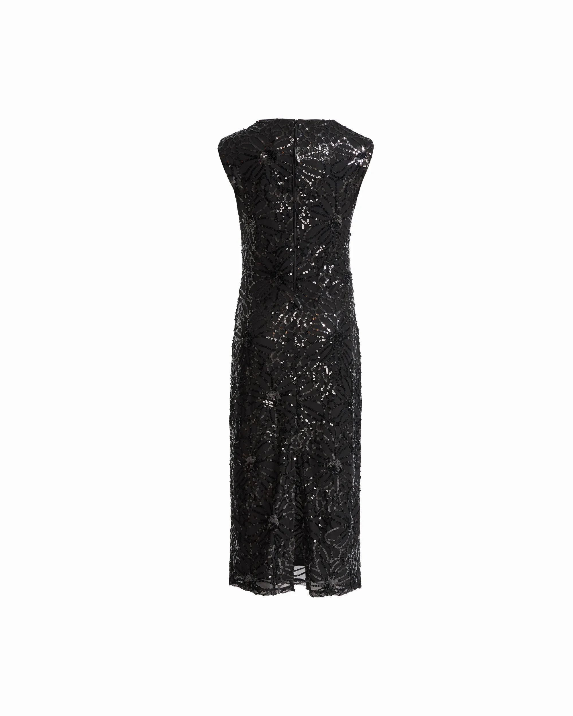 Sleeveless Draped Midi Dress sold by Anne Klein product image thumbnail 4