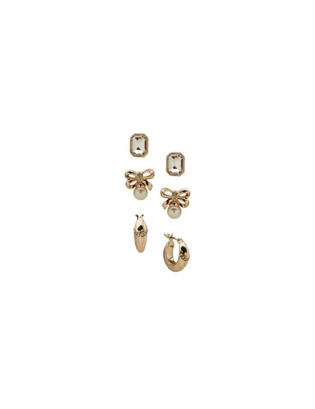 Pierced Drop Earrings made by Anne Klein