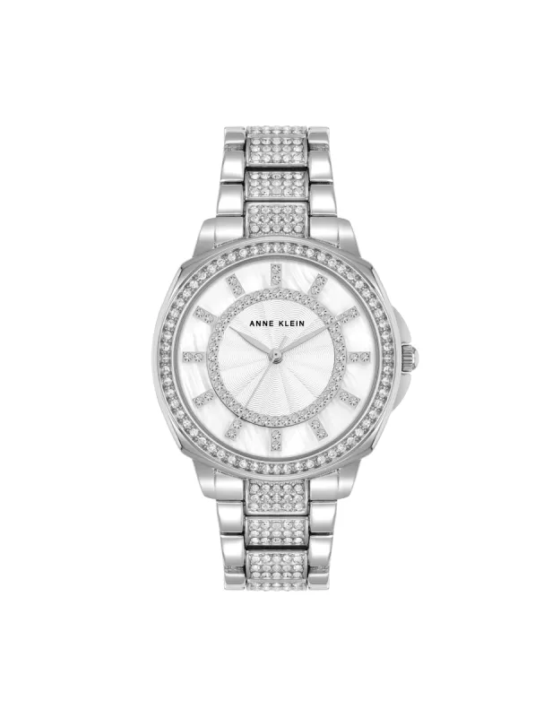 Luxe Crystal Accented Watch sold by Anne Klein