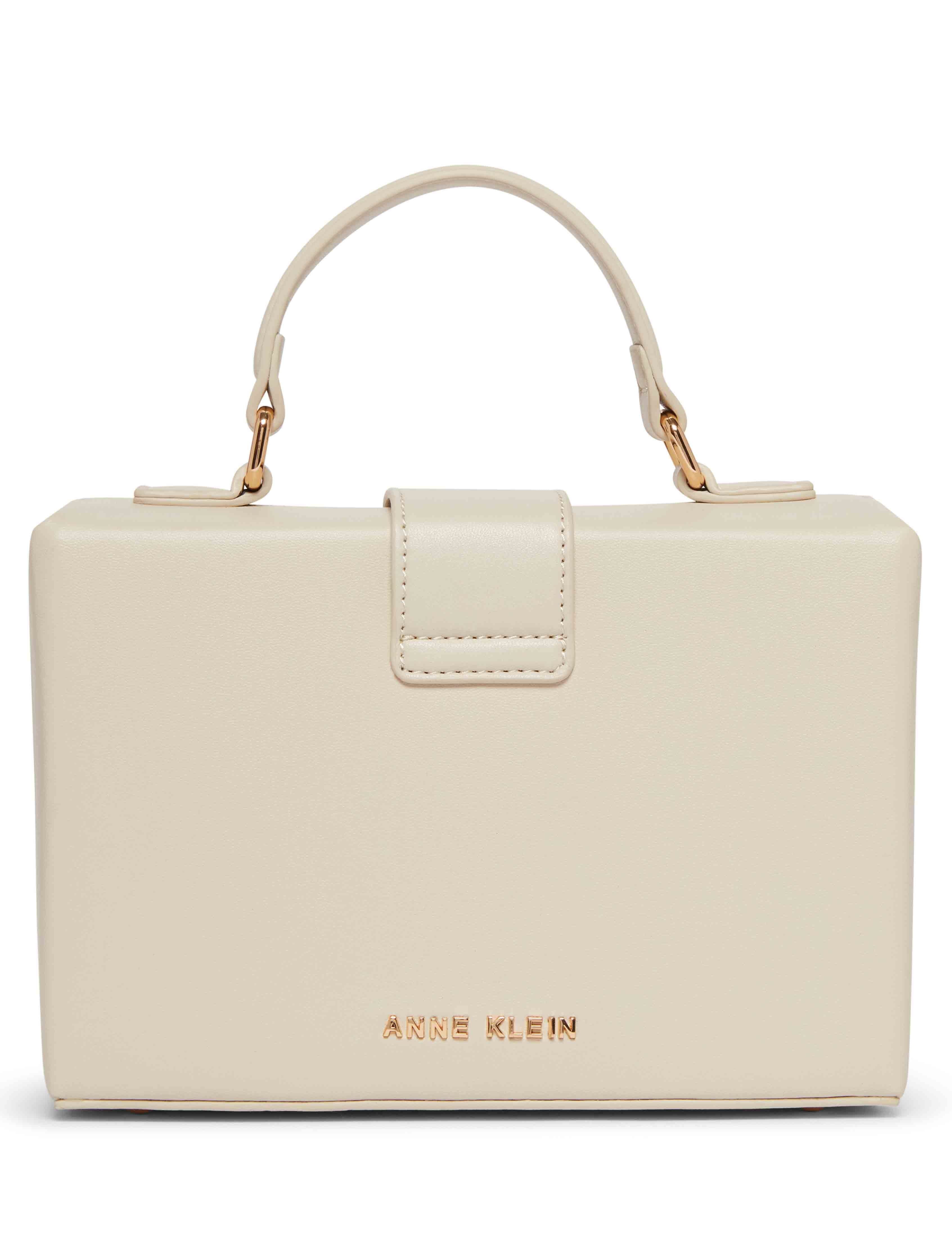 Convertible Box Bag With AK Enamel Turn Lock sold by Anne Klein product image thumbnail 3