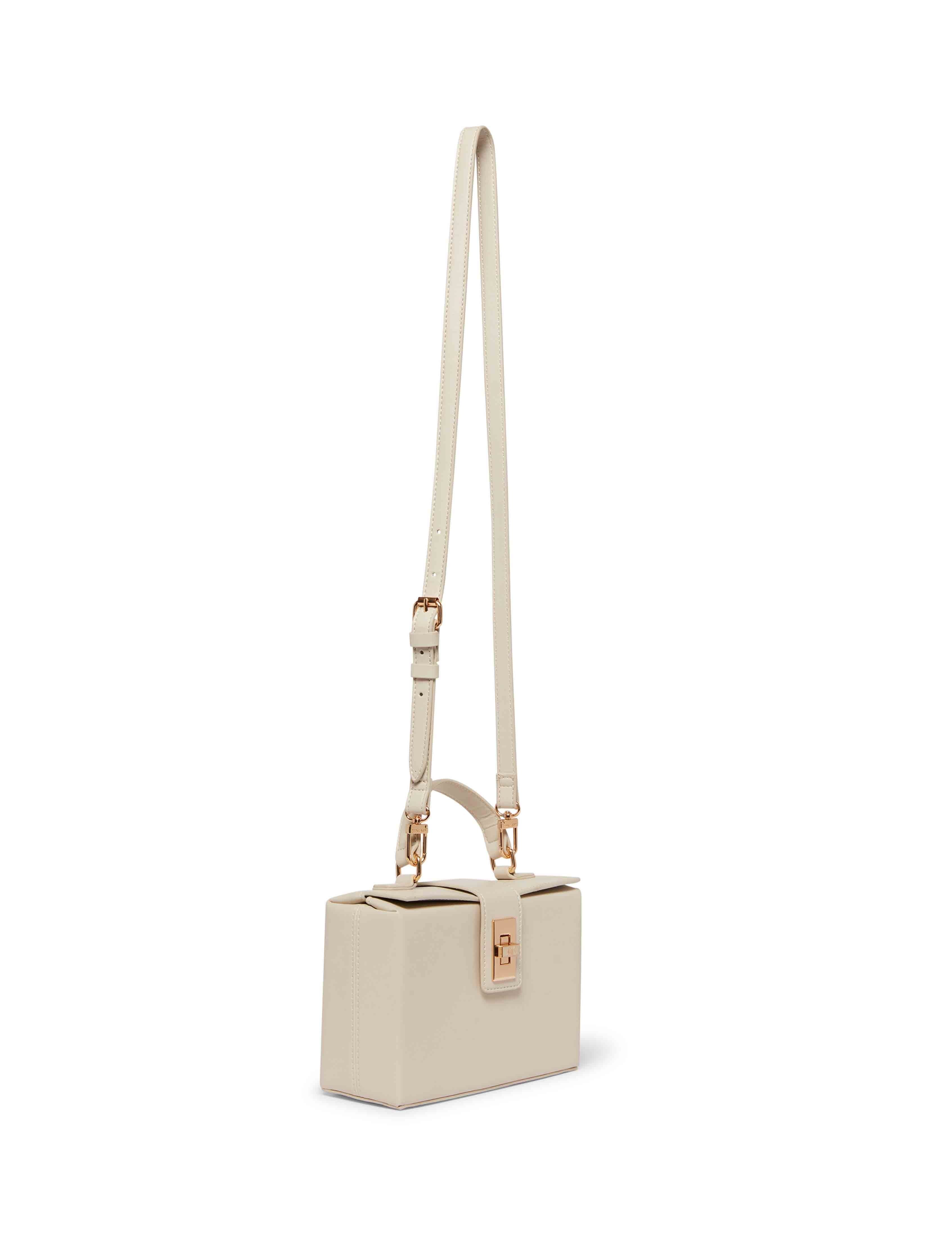 Convertible Box Bag With AK Enamel Turn Lock sold by Anne Klein product image thumbnail 4