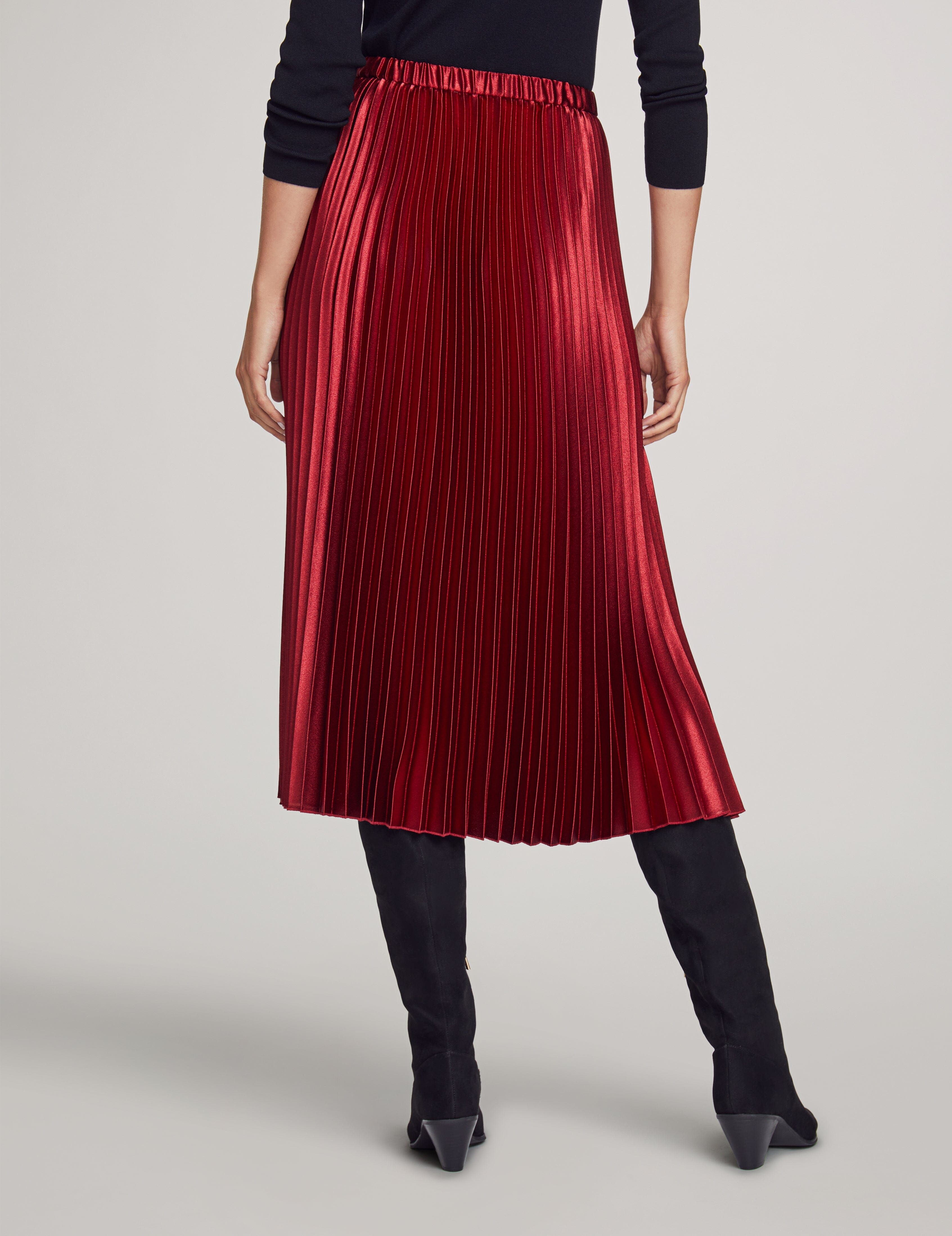 Petite Pull On Pleated Skirt sold by Anne Klein product image thumbnail 2