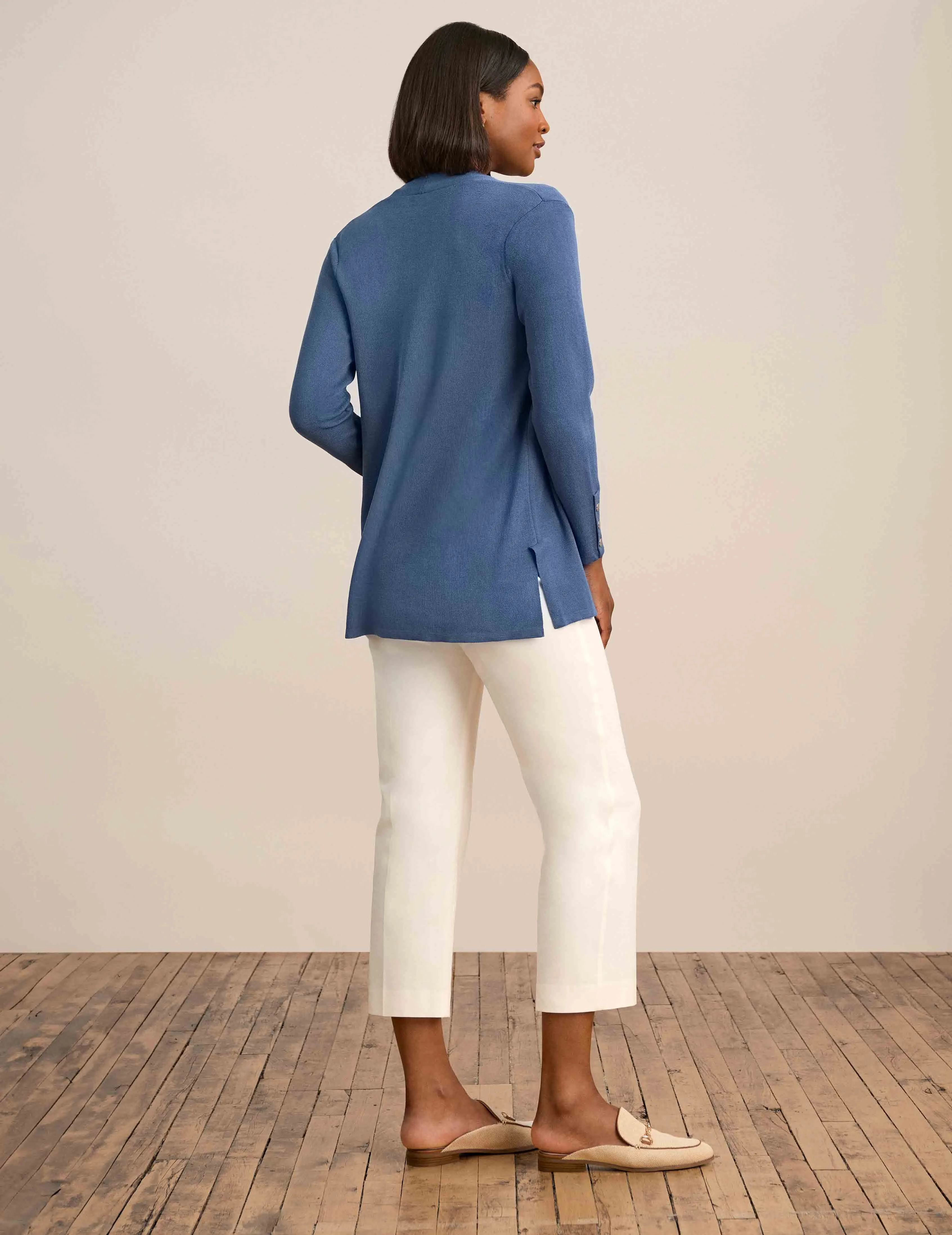 Carmel Kissing Front Cardigan sold by Anne Klein product image thumbnail 2