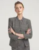 Tweed Stand Collar Jacket- Sale sold by Anne Klein