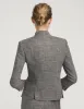 Tweed Stand Collar Jacket- Sale sold by Anne Klein
