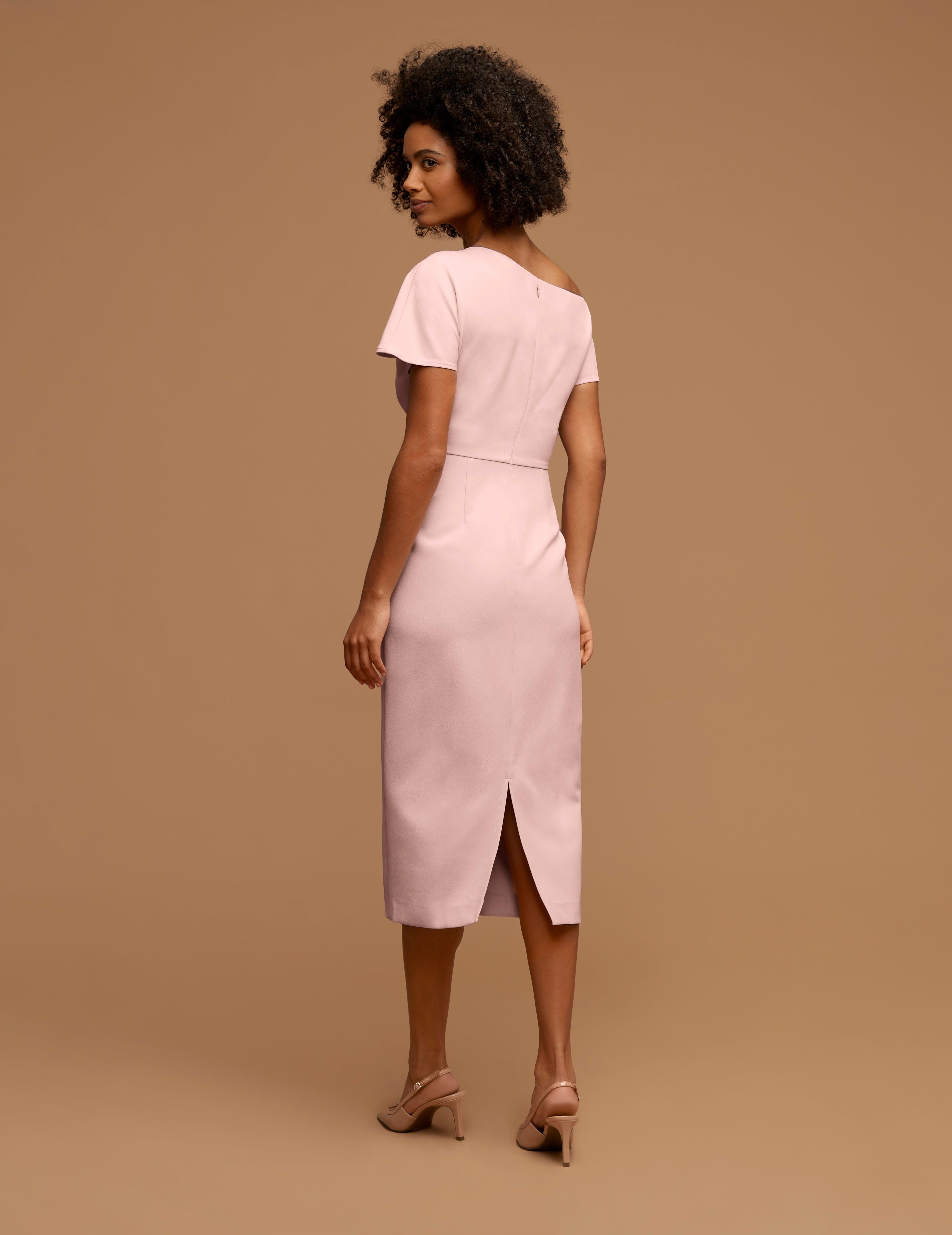 Off The Shoulder Midi Dress sold by Anne Klein product image thumbnail 2