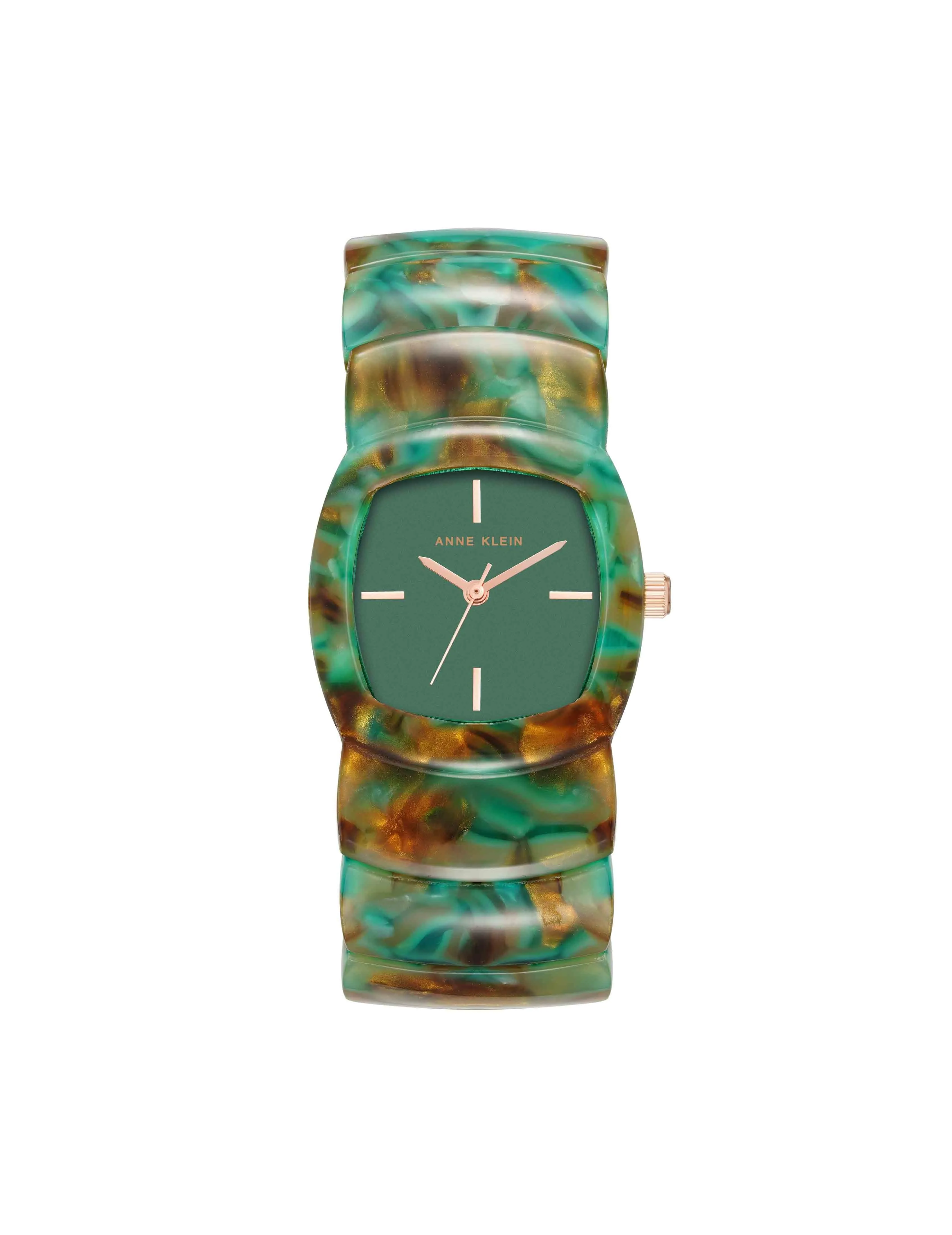 Marbleized Acetate Expansion Band Watch sold by Anne Klein