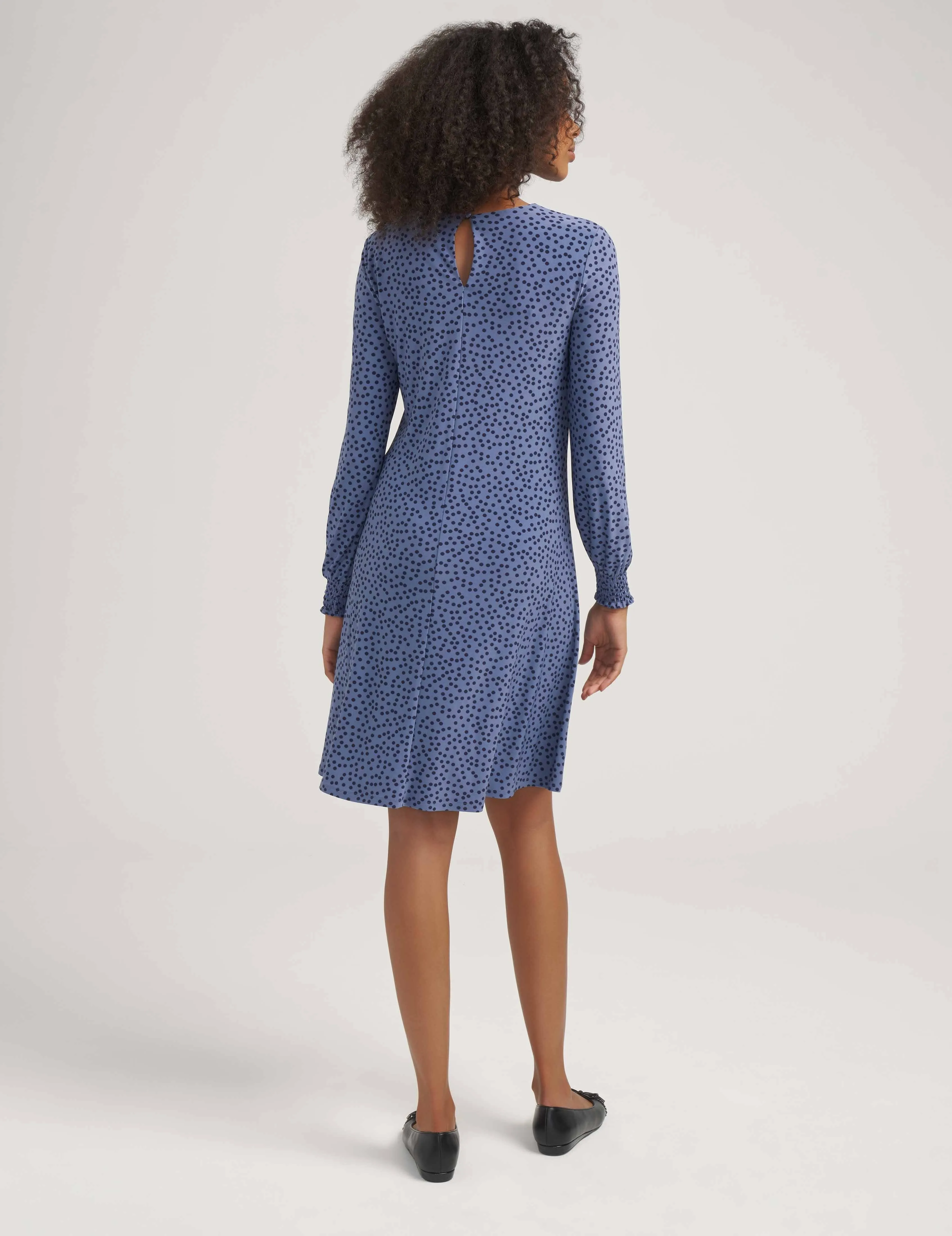 Smocked Sleeve Trapeze Dress- Sale sold by Anne Klein product image thumbnail 2