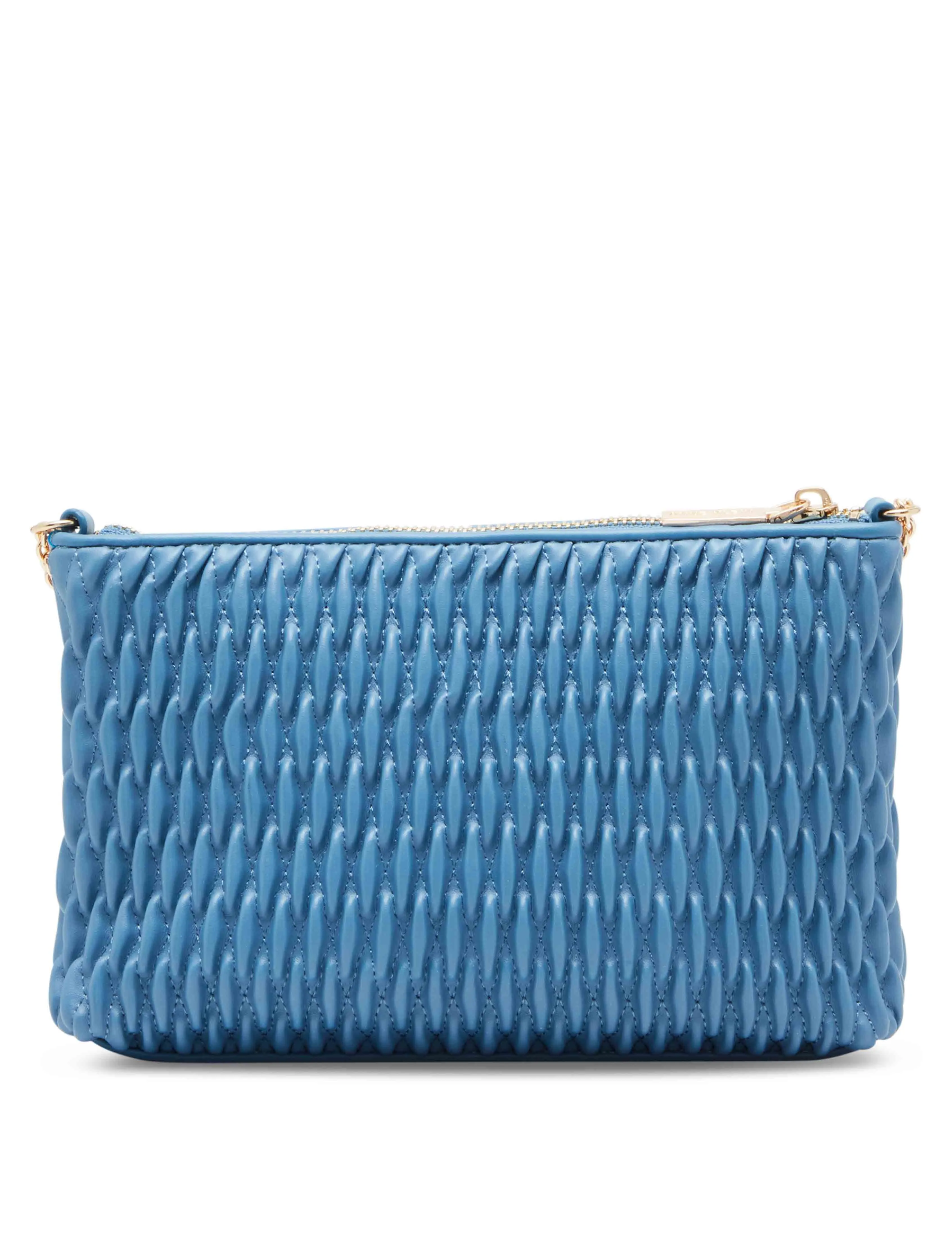 Ruched Crossbody With Chain Swag sold by Anne Klein product image thumbnail 2