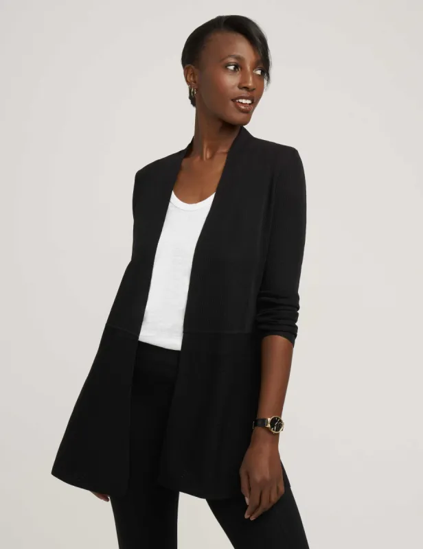 Long Cardigan With Waist Seam- Sale sold by Anne Klein