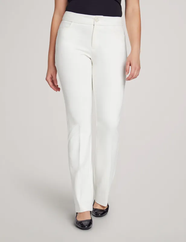 Fly Front Bootleg Pant sold by Anne Klein