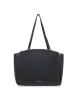 Triple Compartment Tote With Twisted Detailing sold by Anne Klein