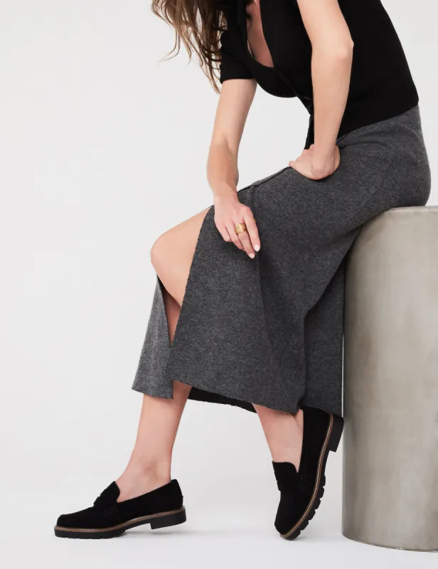 Emmylou Suede Loafer sold by Anne Klein