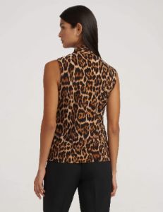 Print Triple Pleat Top- Clearance sold by Anne Klein