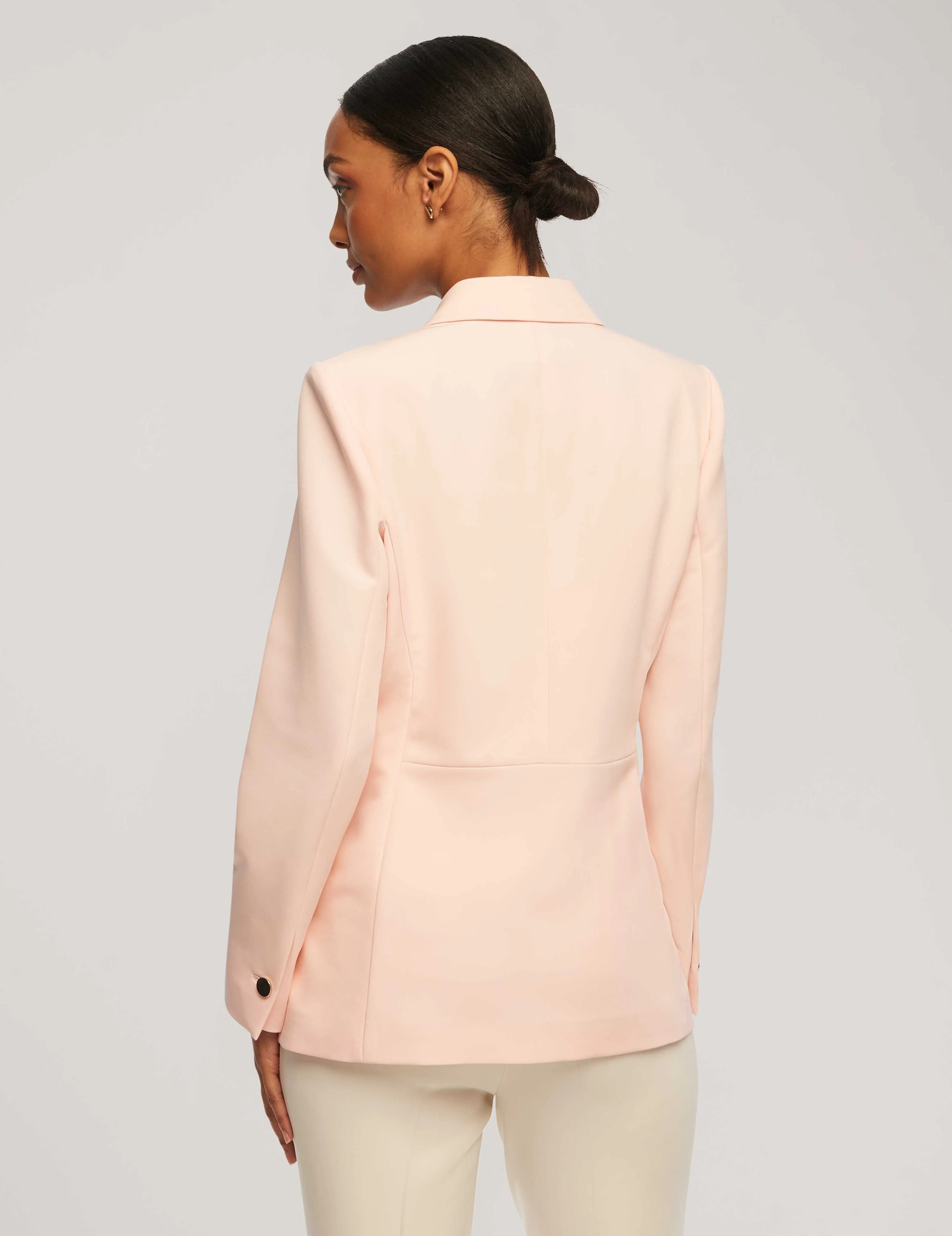 Faux Double-Breasted Jacket With Patch Pockets- Sale sold by Anne Klein product image thumbnail 2