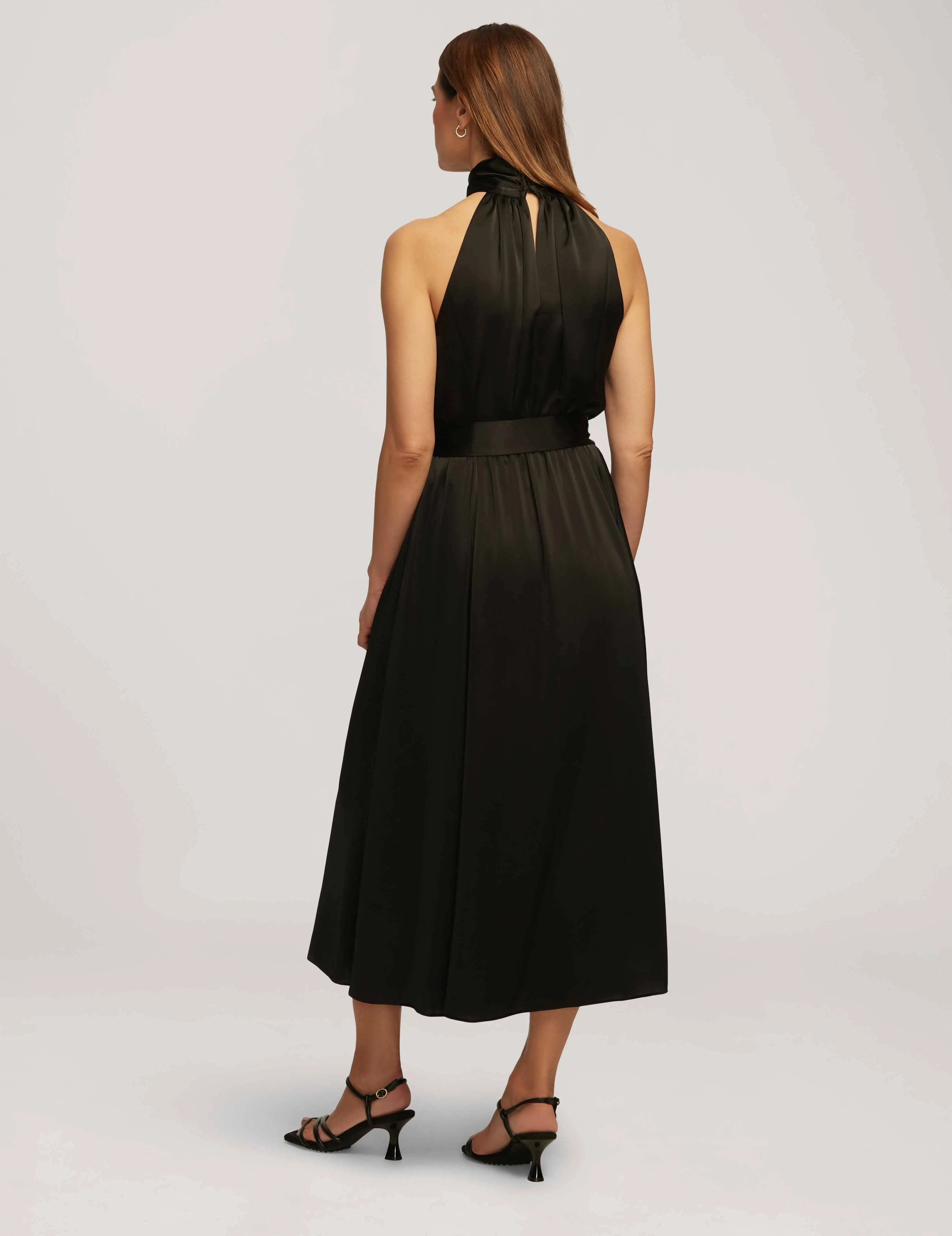 Twist Neck Halter Midi- Sale sold by Anne Klein product image thumbnail 2