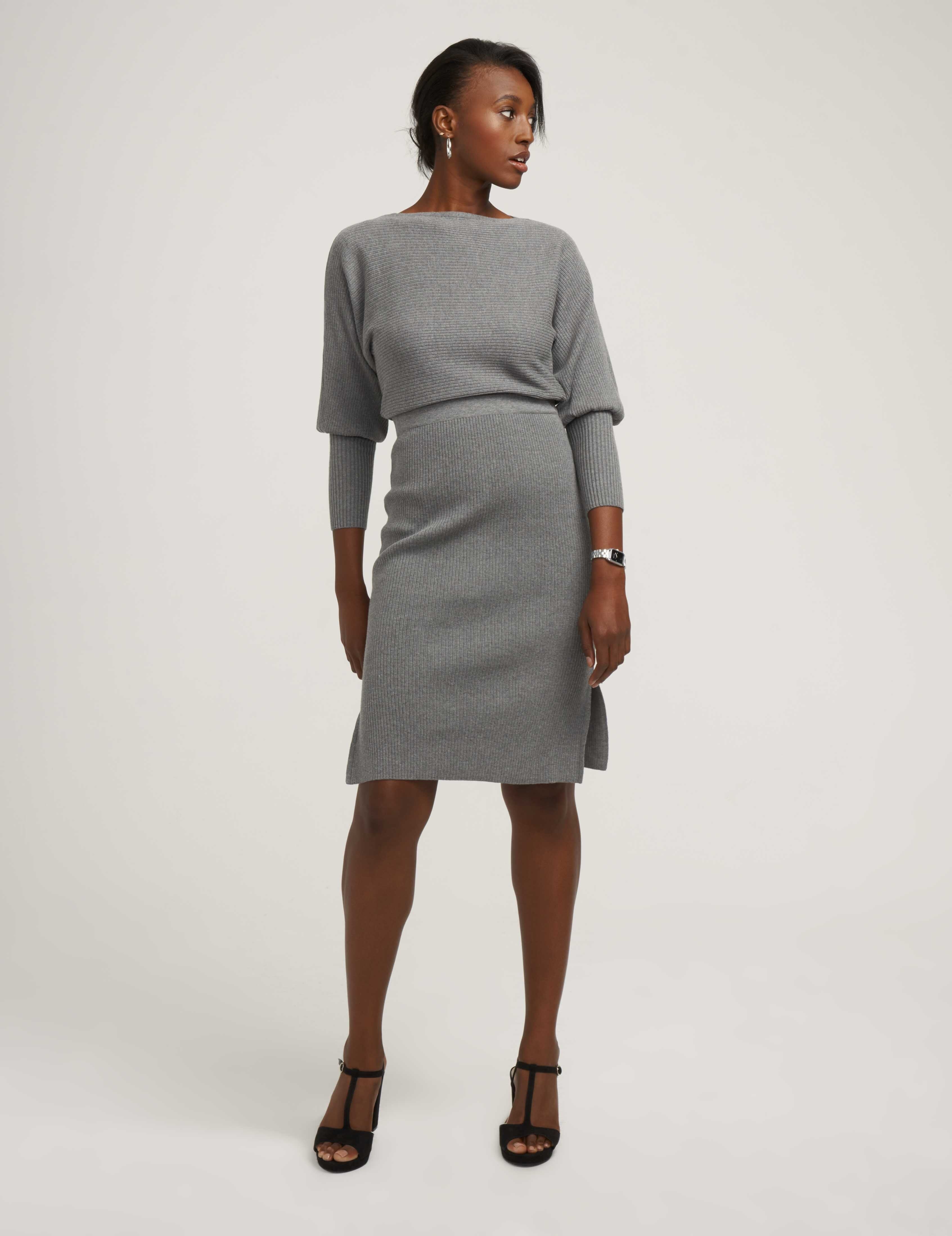 Dolman Sleeve Sweater Dress- Clearance sold by Anne Klein product image thumbnail 5