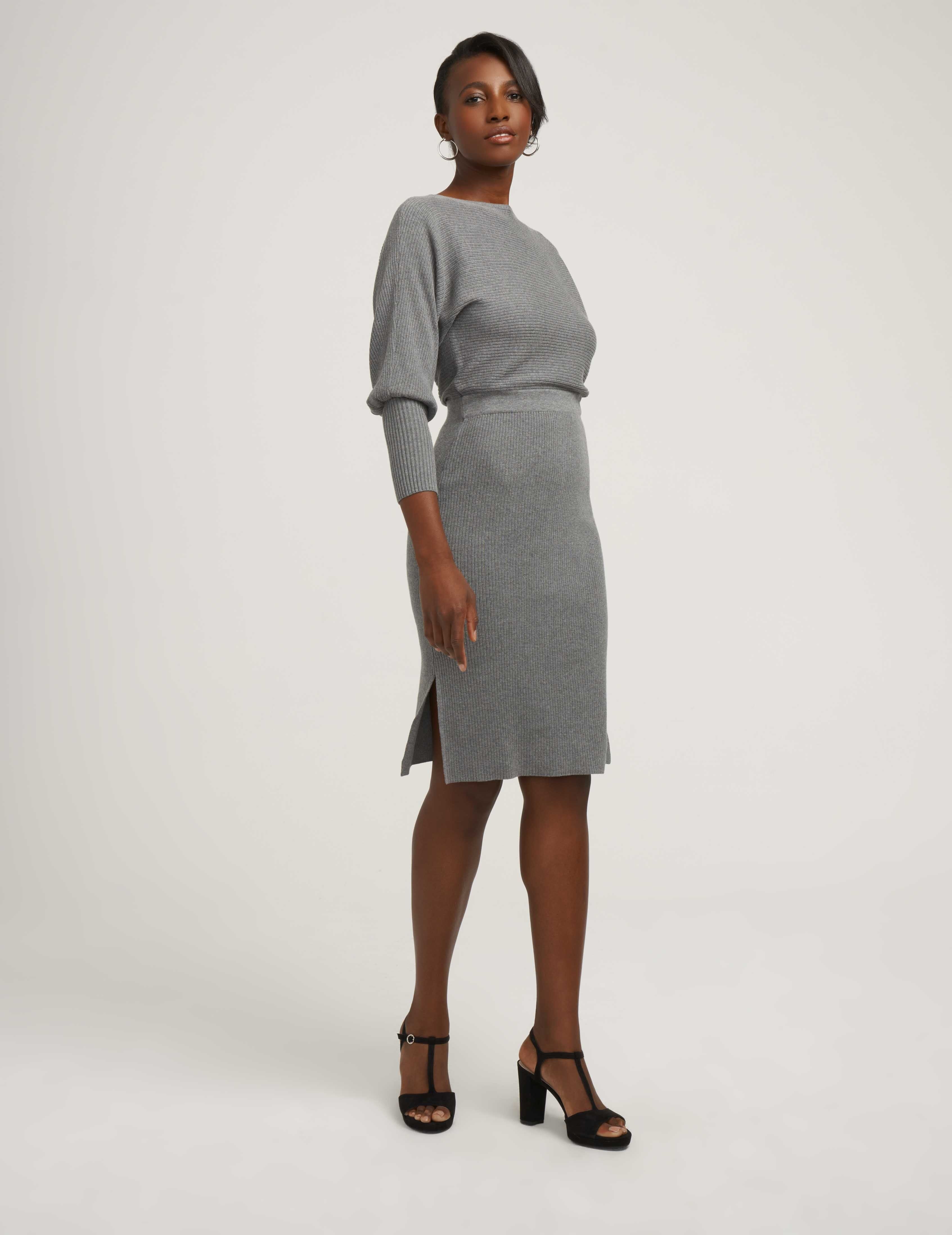 Dolman Sleeve Sweater Dress- Clearance sold by Anne Klein product image thumbnail 3