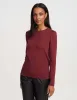 Cashmere Puff Sleeve Crew Neck Top- Clearance sold by Anne Klein