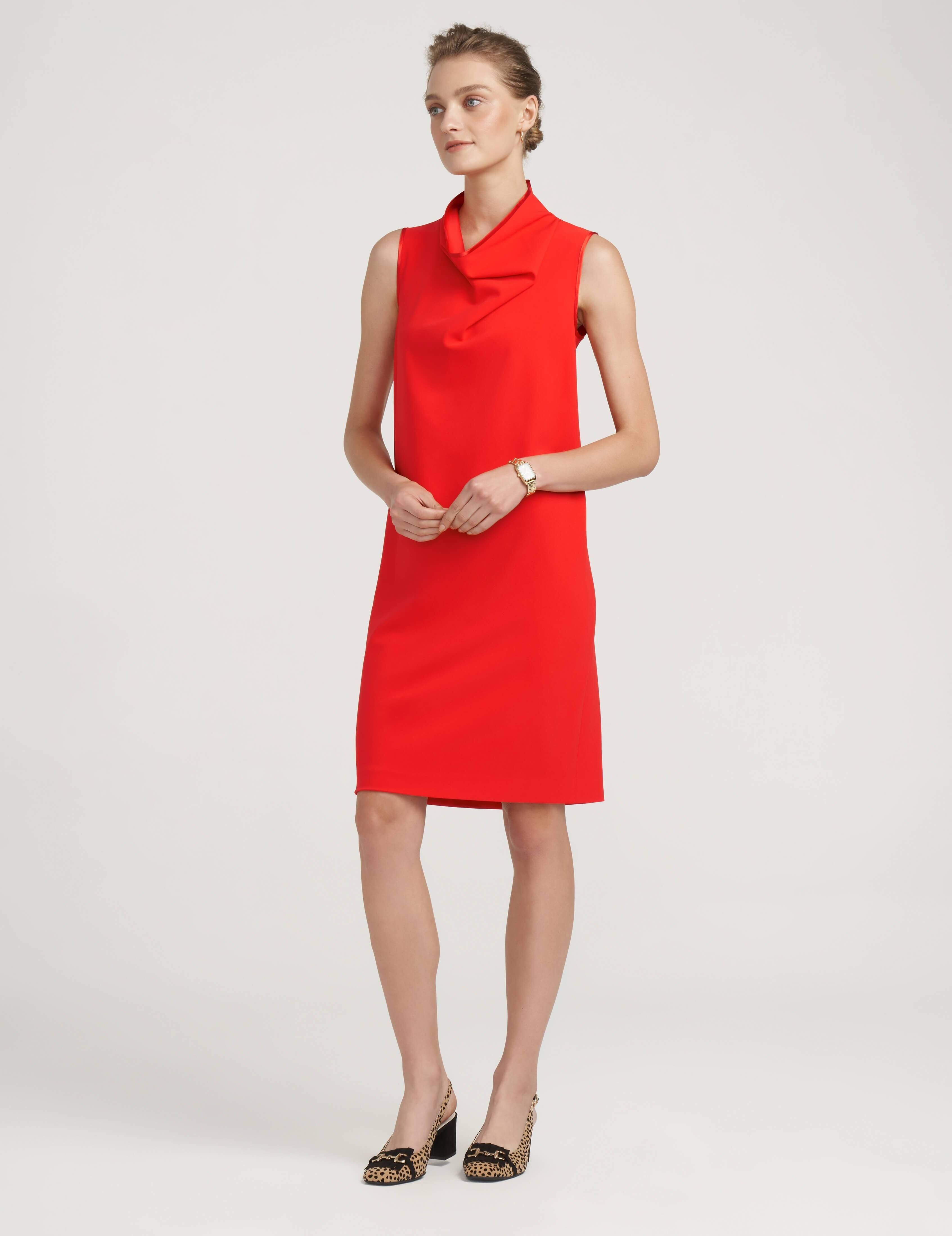 Sleeveless Cowl Neck Dress- Clearance sold by Anne Klein product image thumbnail 2