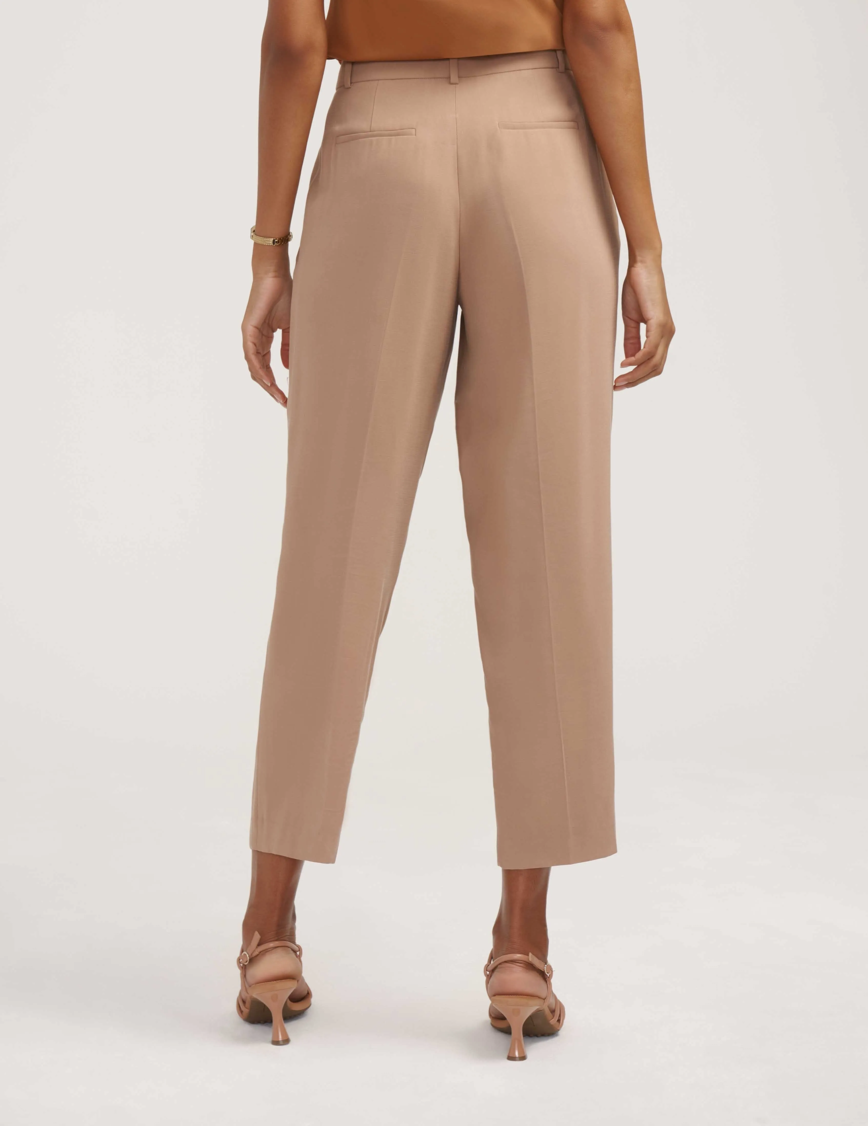 Fly Front High Rise Pleated Pant- Sale sold by Anne Klein product image thumbnail 4