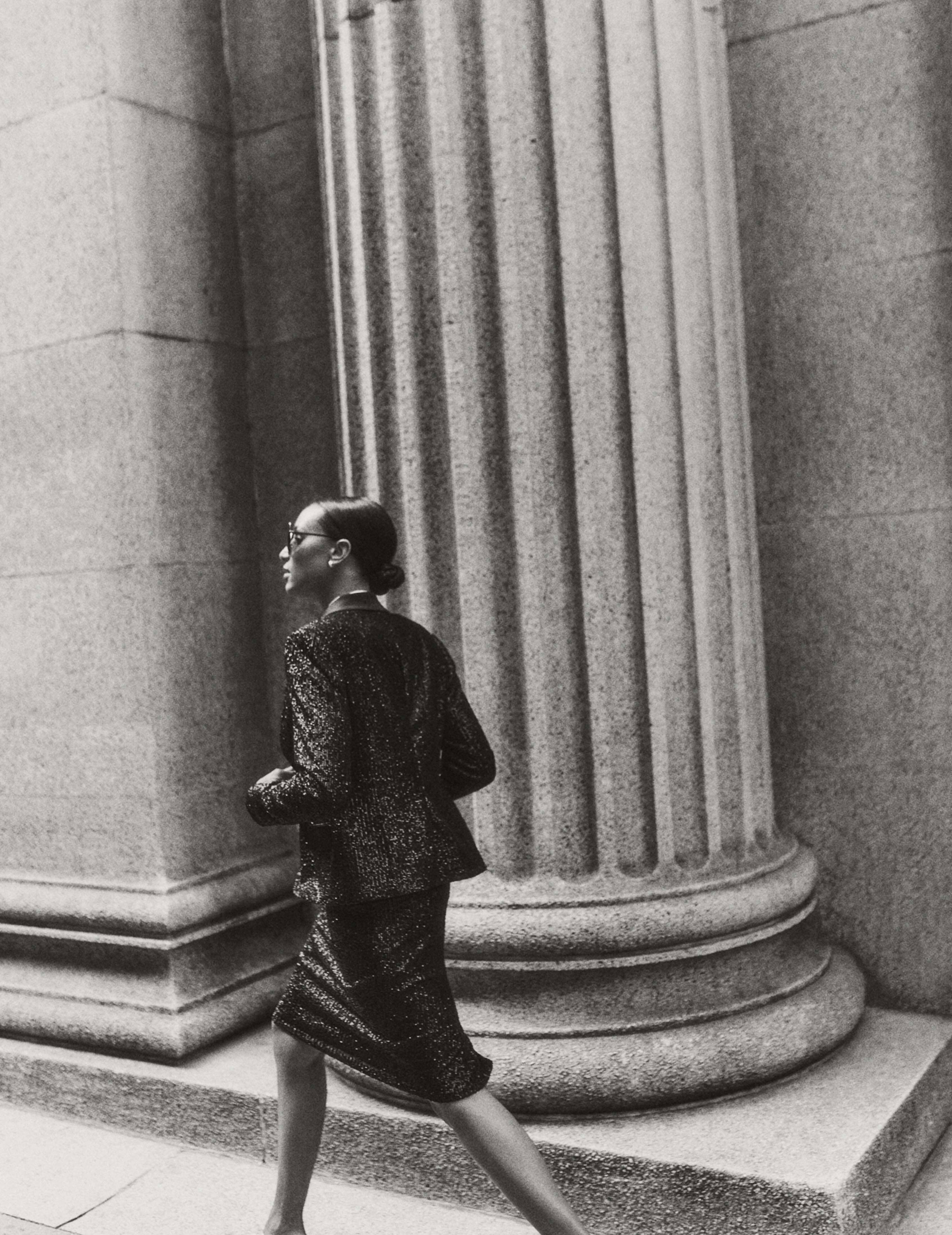 Tuxedo Button Down Shirt With Contrast Fabrics sold by Anne Klein product image thumbnail 4