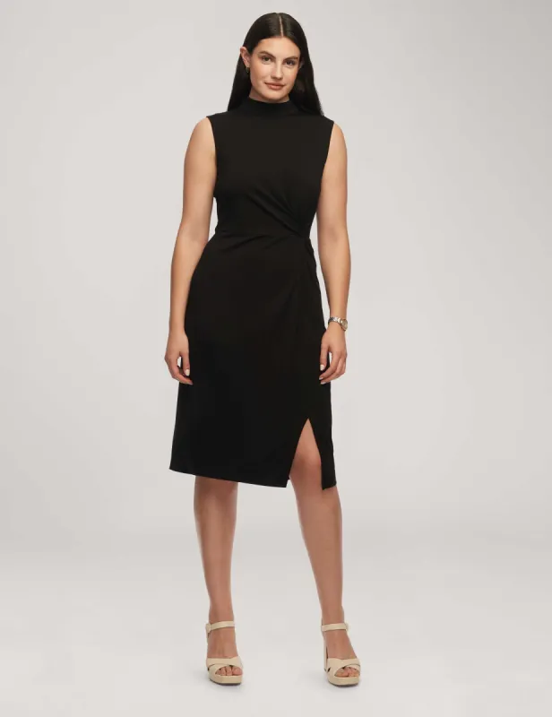 Harmony Knit Twist Wrap Midi Dress- Sale sold by Anne Klein