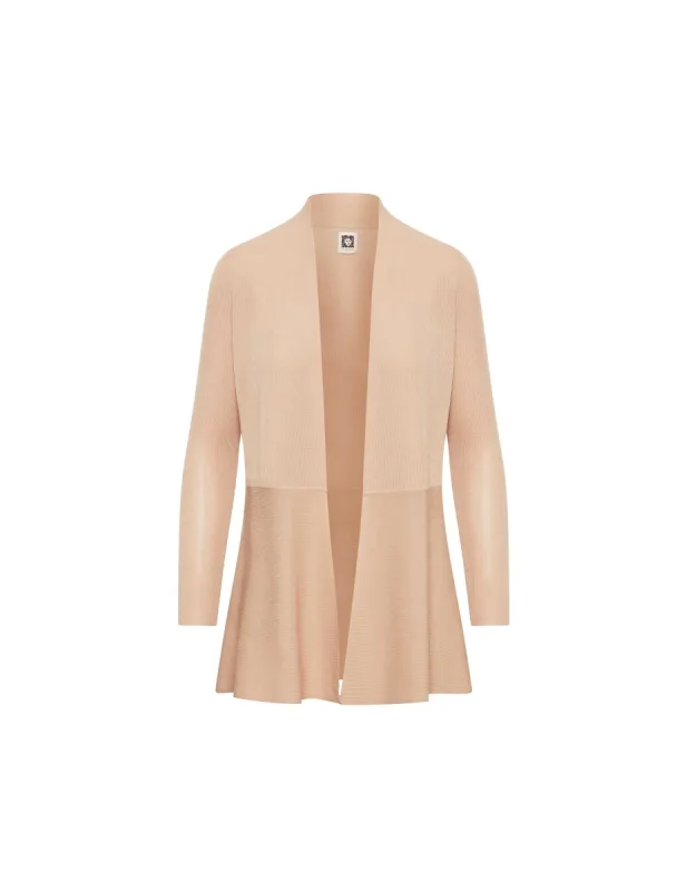 Monterey Long Waist Seamed Cardigan- Clearance made by Anne Klein