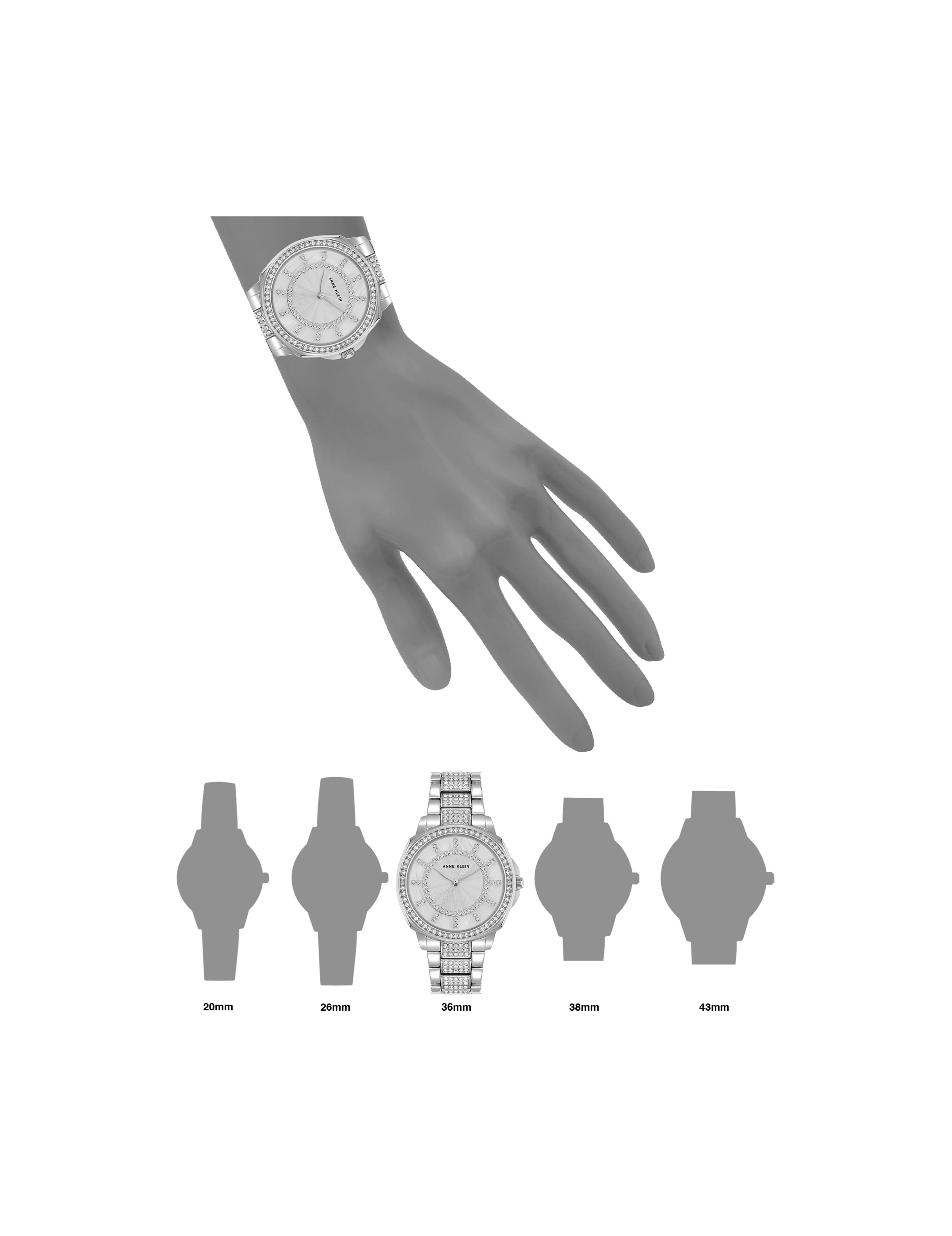 Luxe Crystal Accented Watch sold by Anne Klein product image thumbnail 4