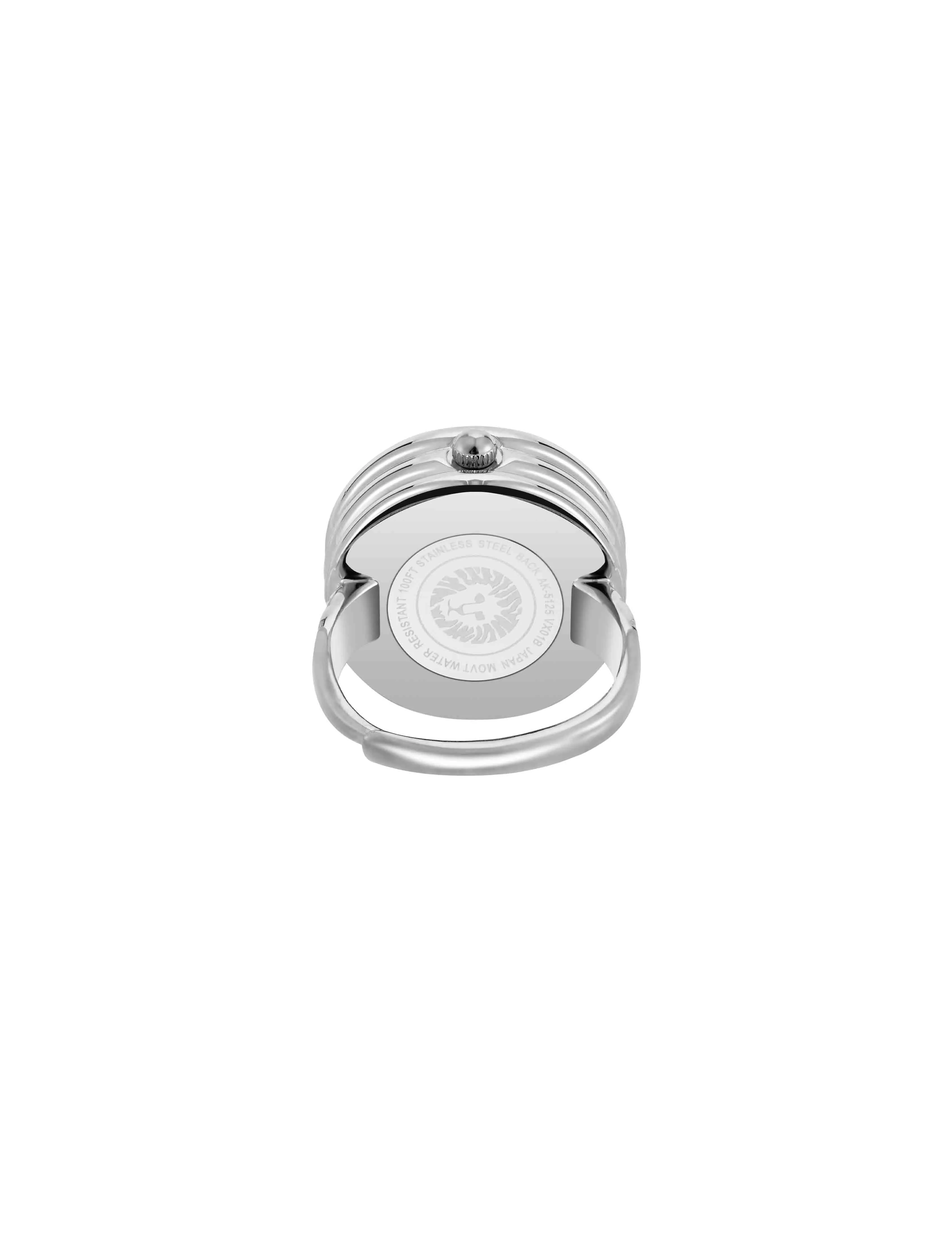 Faceted Crystal Ring Watch sold by Anne Klein product image thumbnail 3