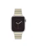 Stainless Steel Band with Sliding Buckle Closure for Apple Watch® sold by Anne Klein