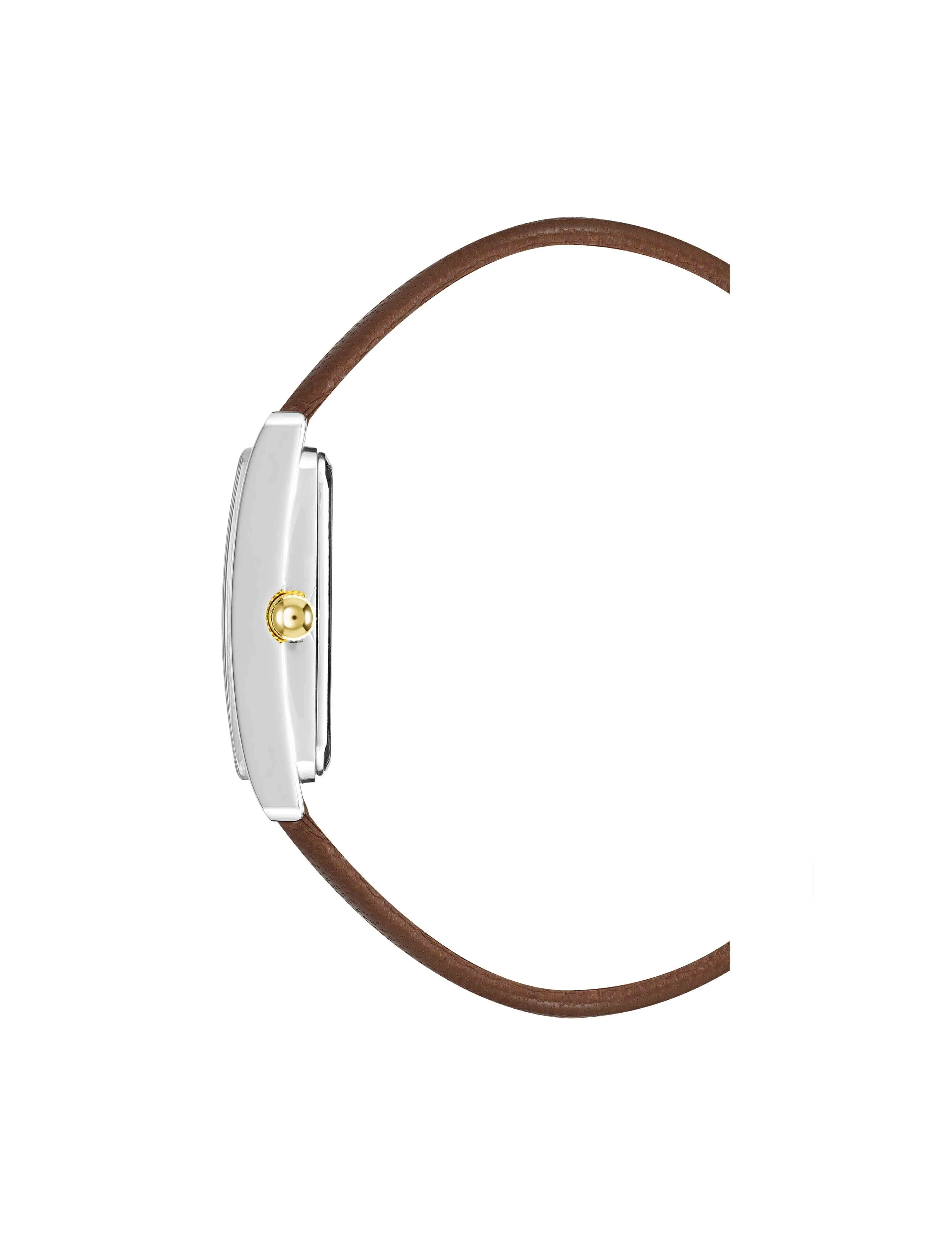 Rectangular Case Leather Band Watch sold by Anne Klein product image thumbnail 3