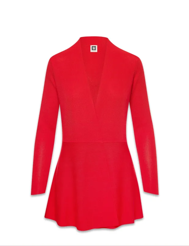 Monterey Long Waist Seamed Cardigan- Clearance made by Kasper