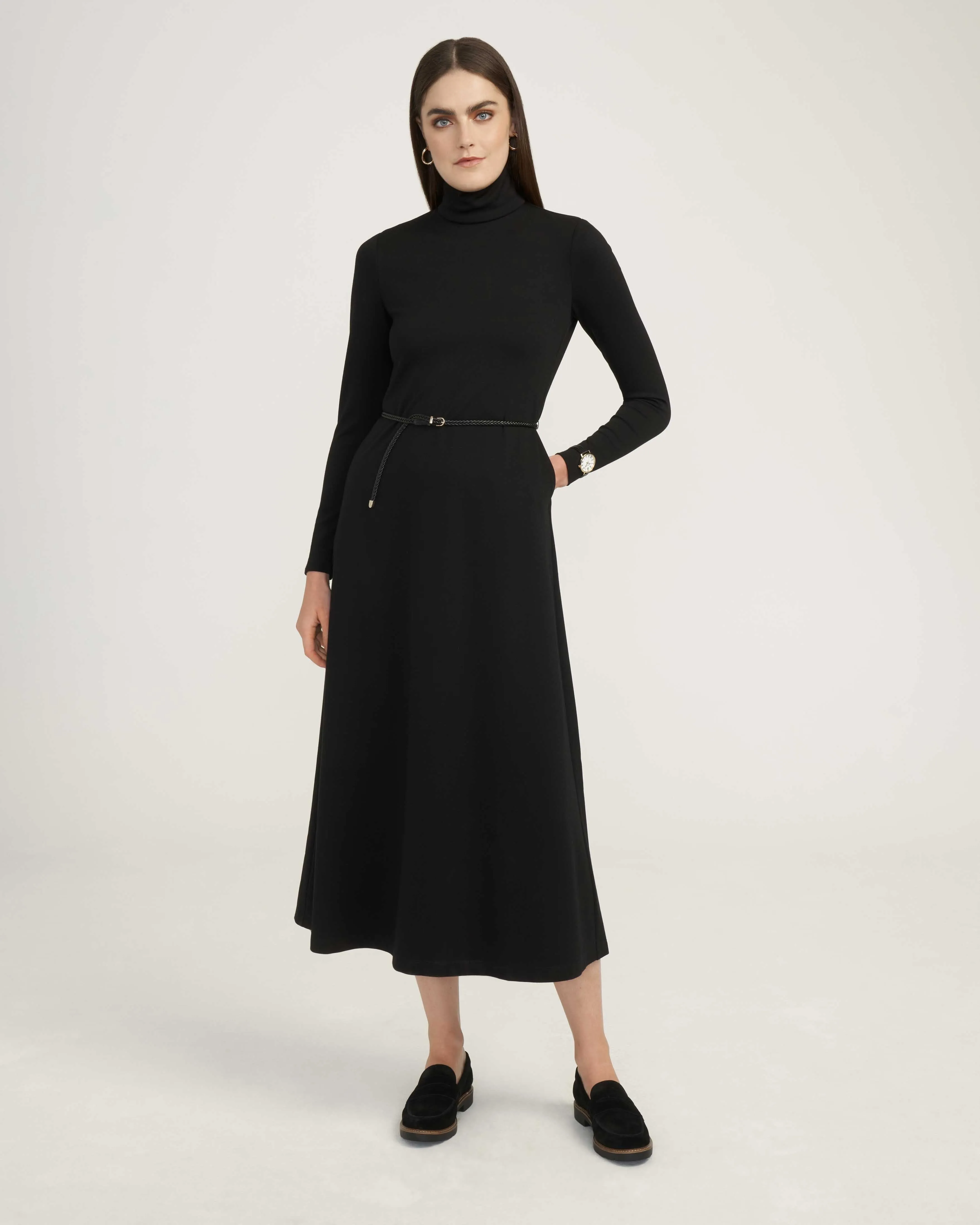 Belted Serenity Knit Midi Dress- Sale sold by Anne Klein product image thumbnail 3