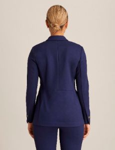 Compression Collection Faux Double Breasted Blazer With Patch Pockets sold by Anne Klein