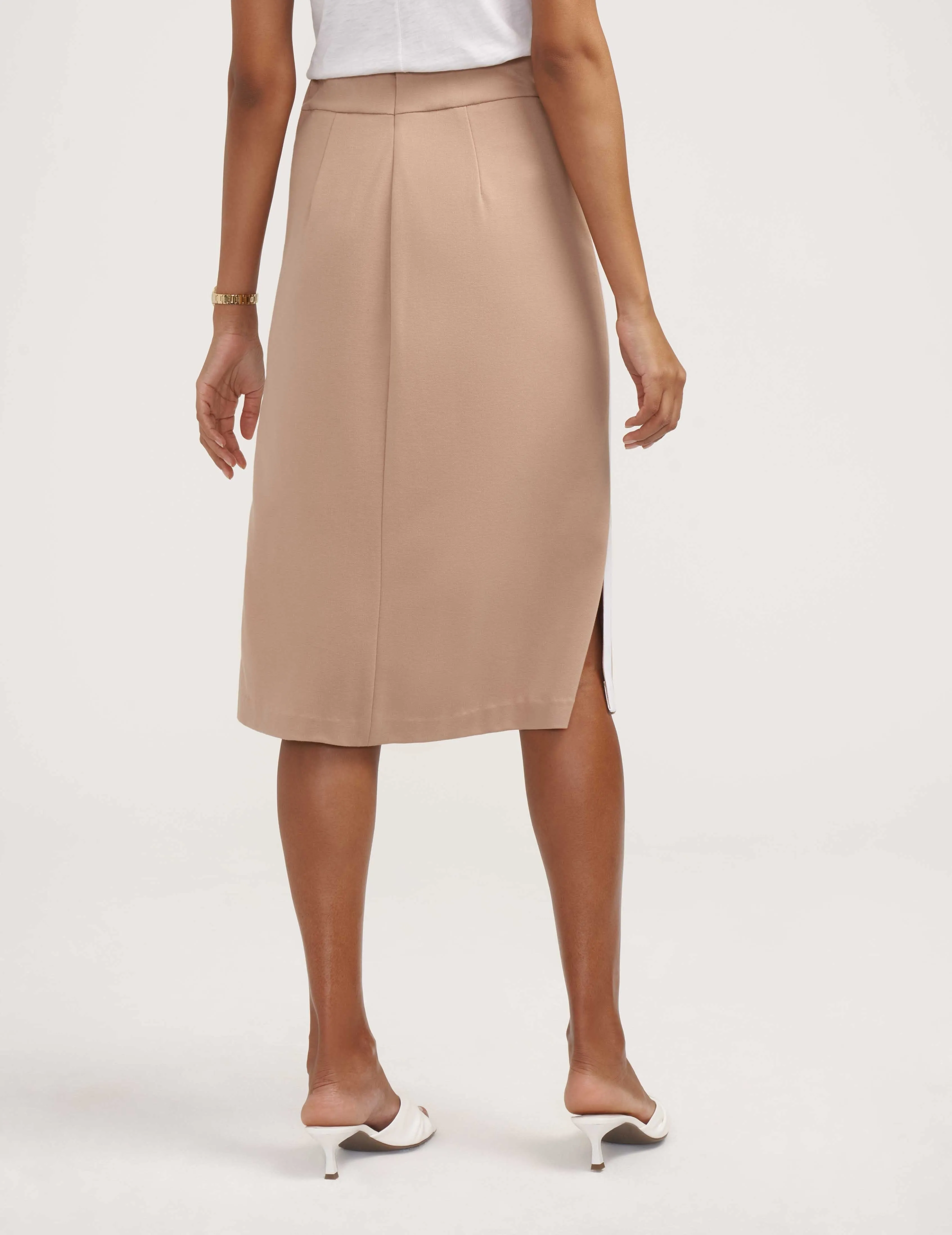 Side Tape Skimmer Skirt- Sale sold by Anne Klein product image thumbnail 4