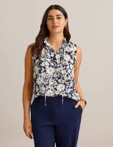 Sleeveless Tulla Blouse sold by Anne Klein