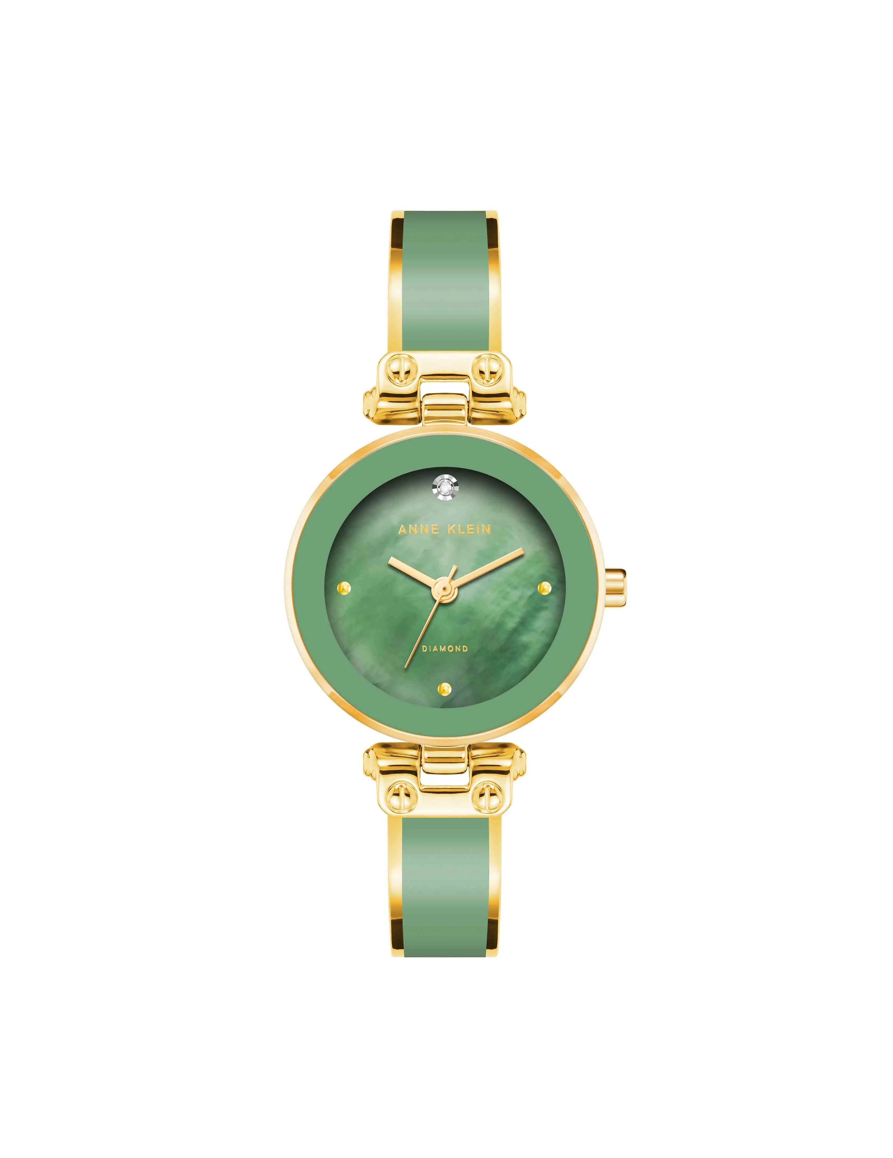 Diamond Accent Bangle Watch sold by Anne Klein